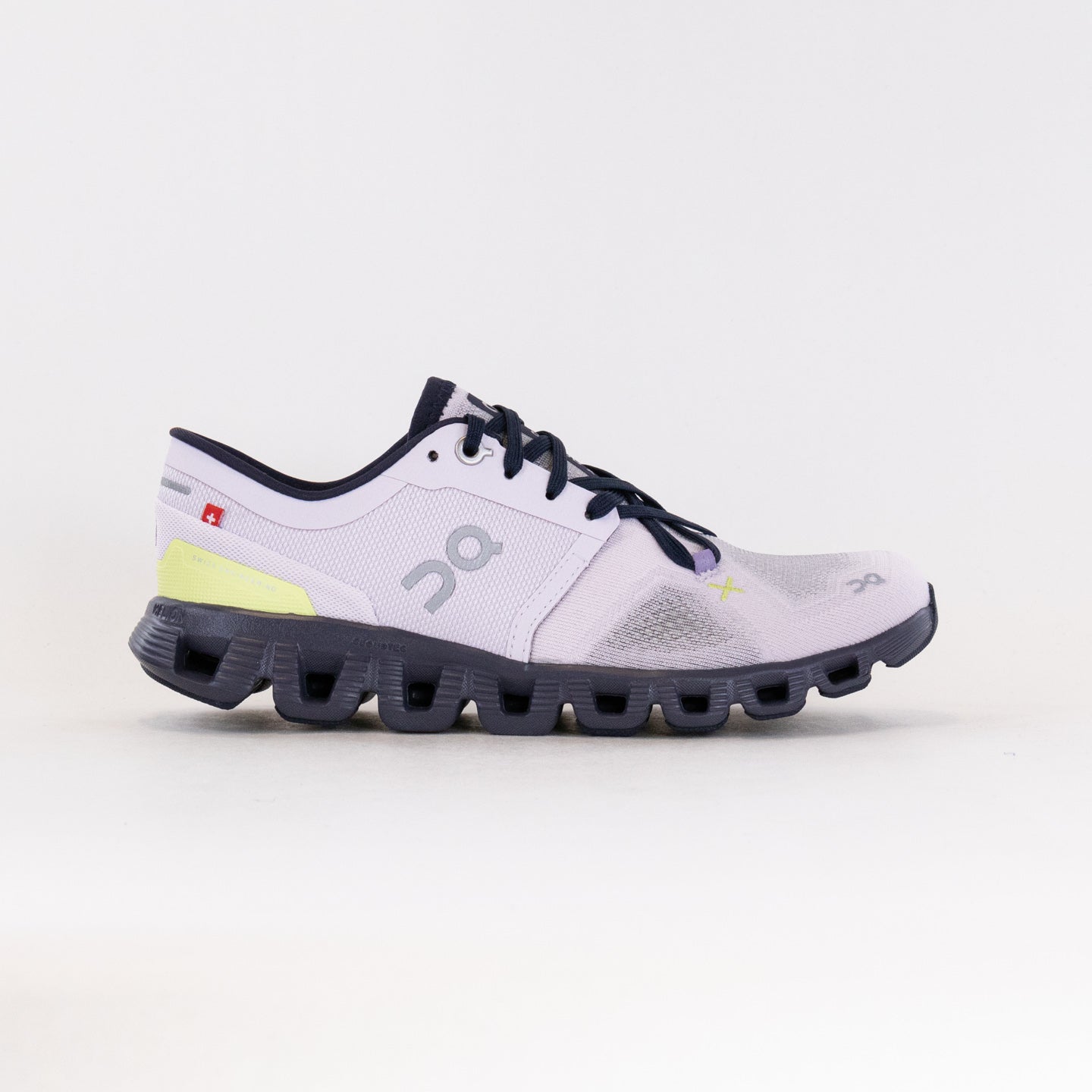 Women's On Cloud X 3 Running Shoes - Orchid and Iron Colorway