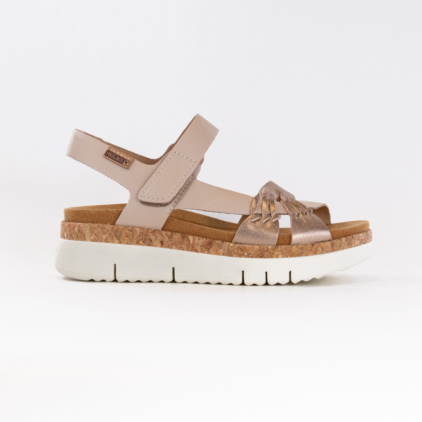 Pikolinos Women's Palma W4N-0968CLC1 Summer Sandals in Champagne Color
