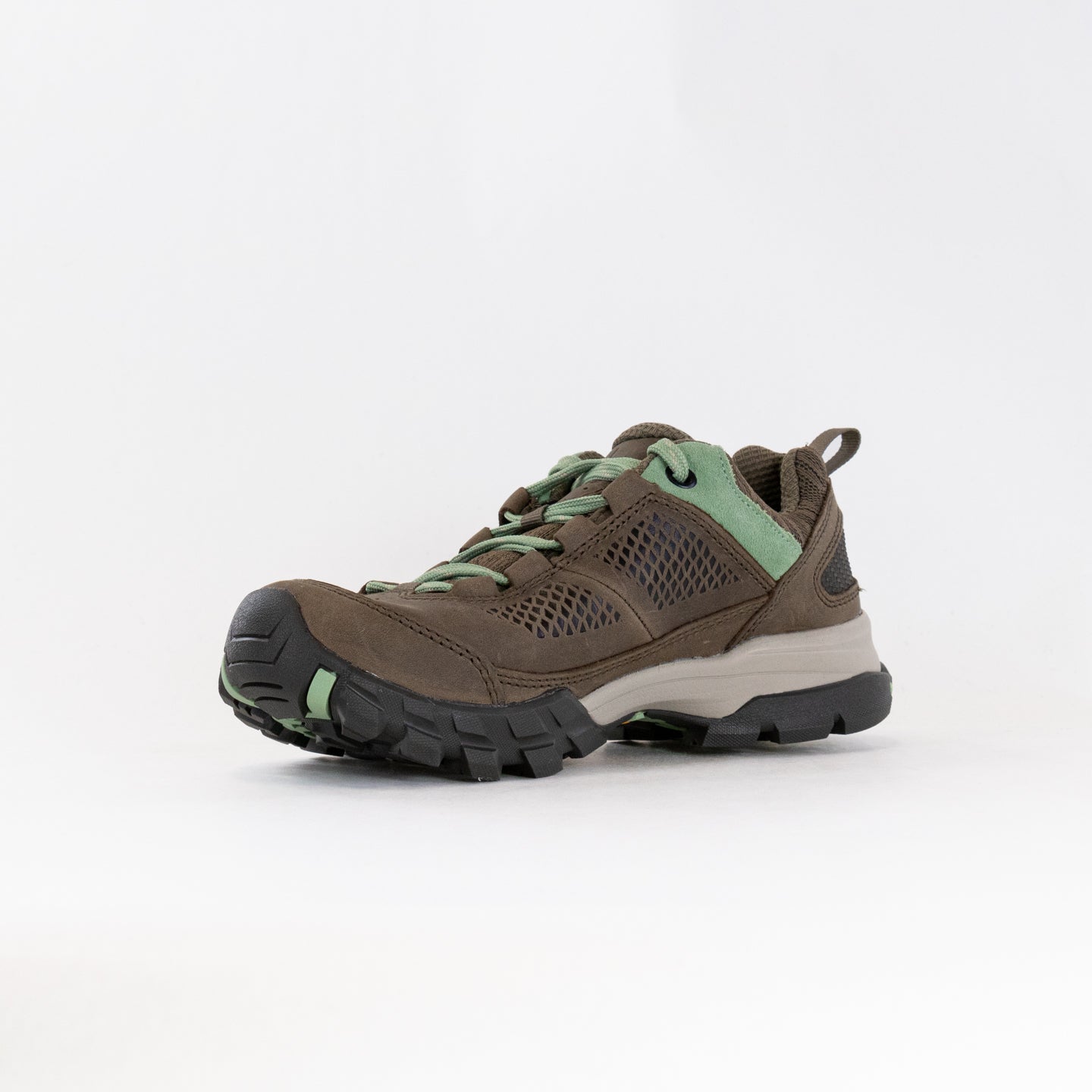 Women's Vasque Talus AT Low UltraDry Waterproof Hiking Shoes - Bungee Cord in Basil Color