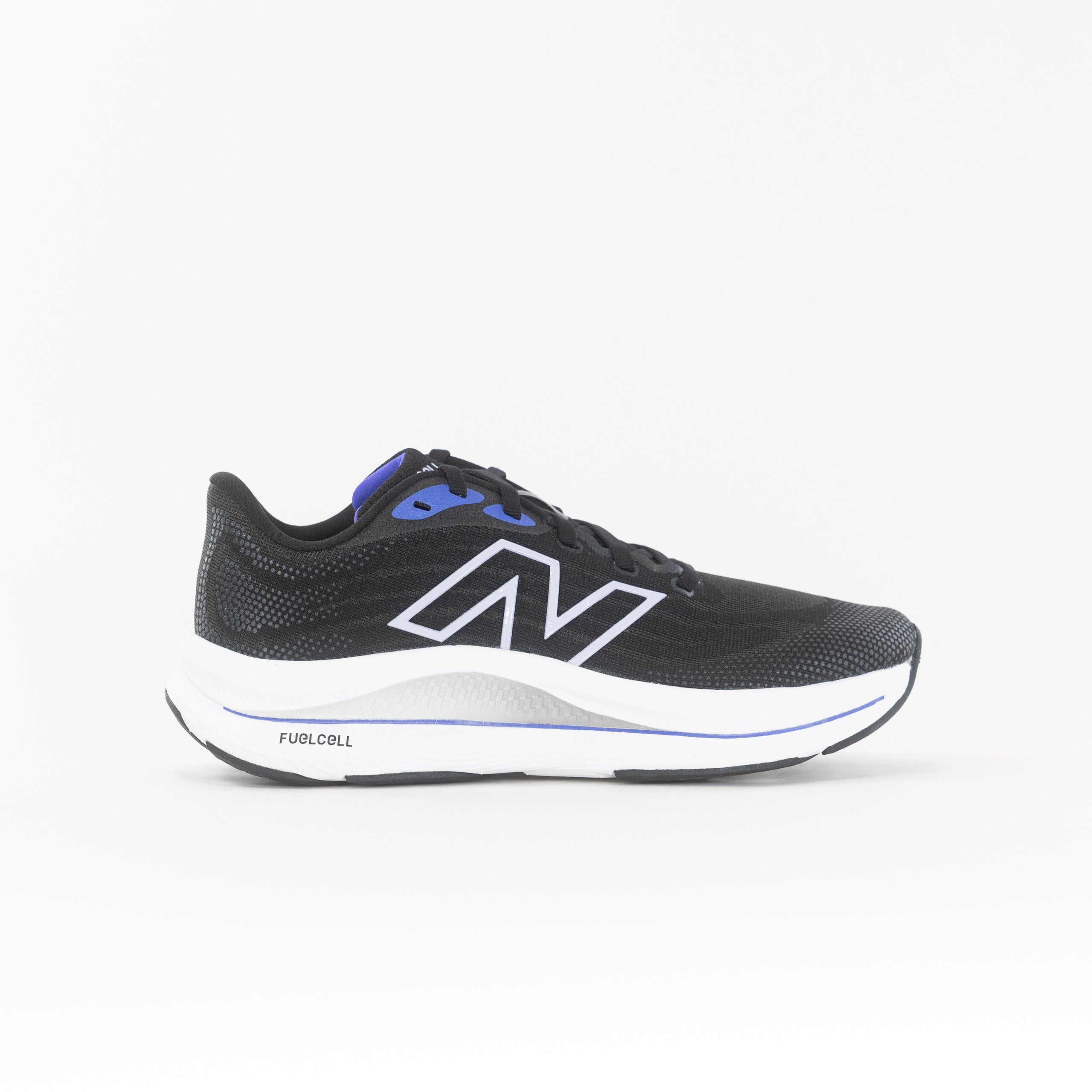 New Balance Women's Elite Fuel Cell Walking Shoes - Stylish Black and Blue Design