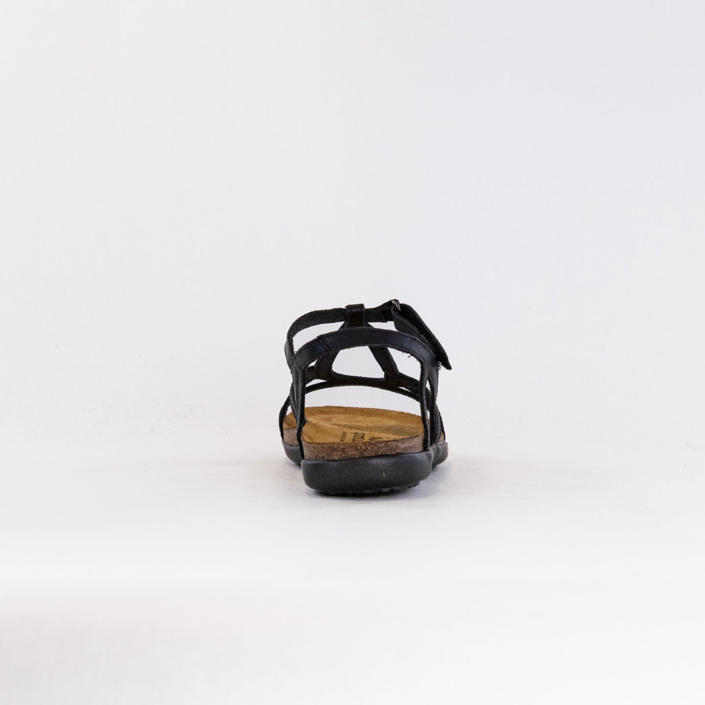 Naot Women's Dorith Gladiator-Inspired Sandals in Black Raven Leather