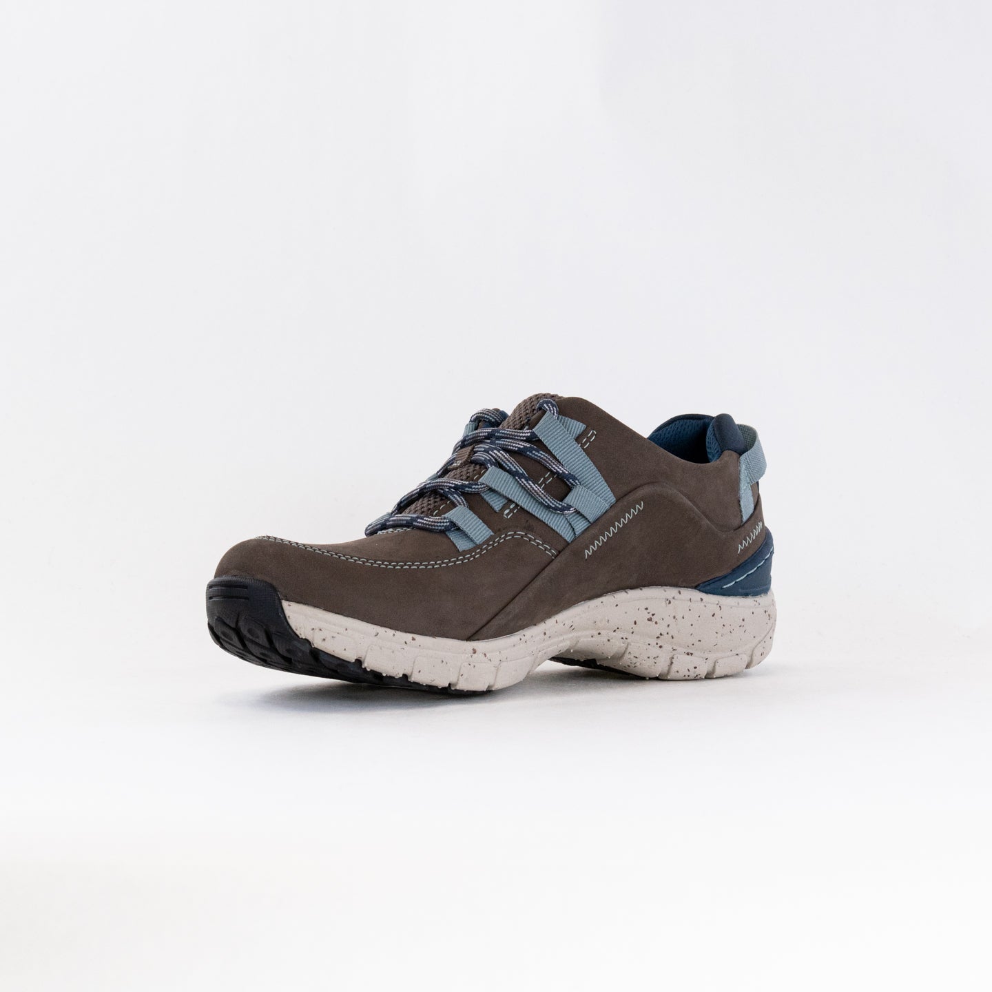 Women's Clarks Waterproof Wave Range Shoes in Stylish Taupe Combi