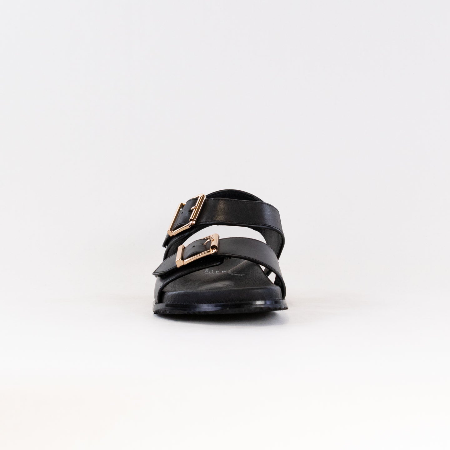 Women's Stylish Ziera Hastice Casual Leather Sandals - Black