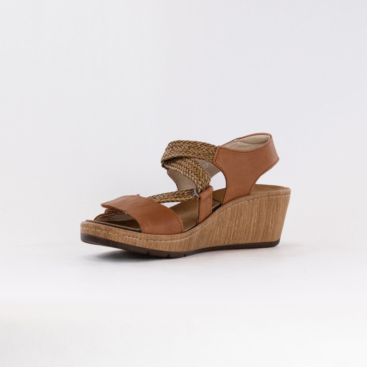 Women's Wolky La Jolla Sandals in Cognac - Stylish & Comfortable