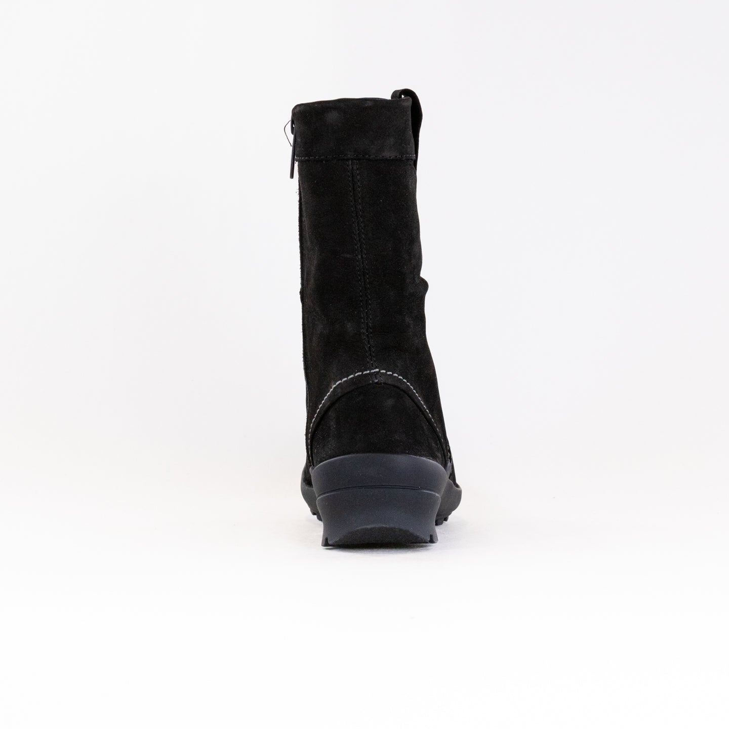 Wolky Women's Bryce WR Black Oiled Leather Winter Water-Resistant Shoes
