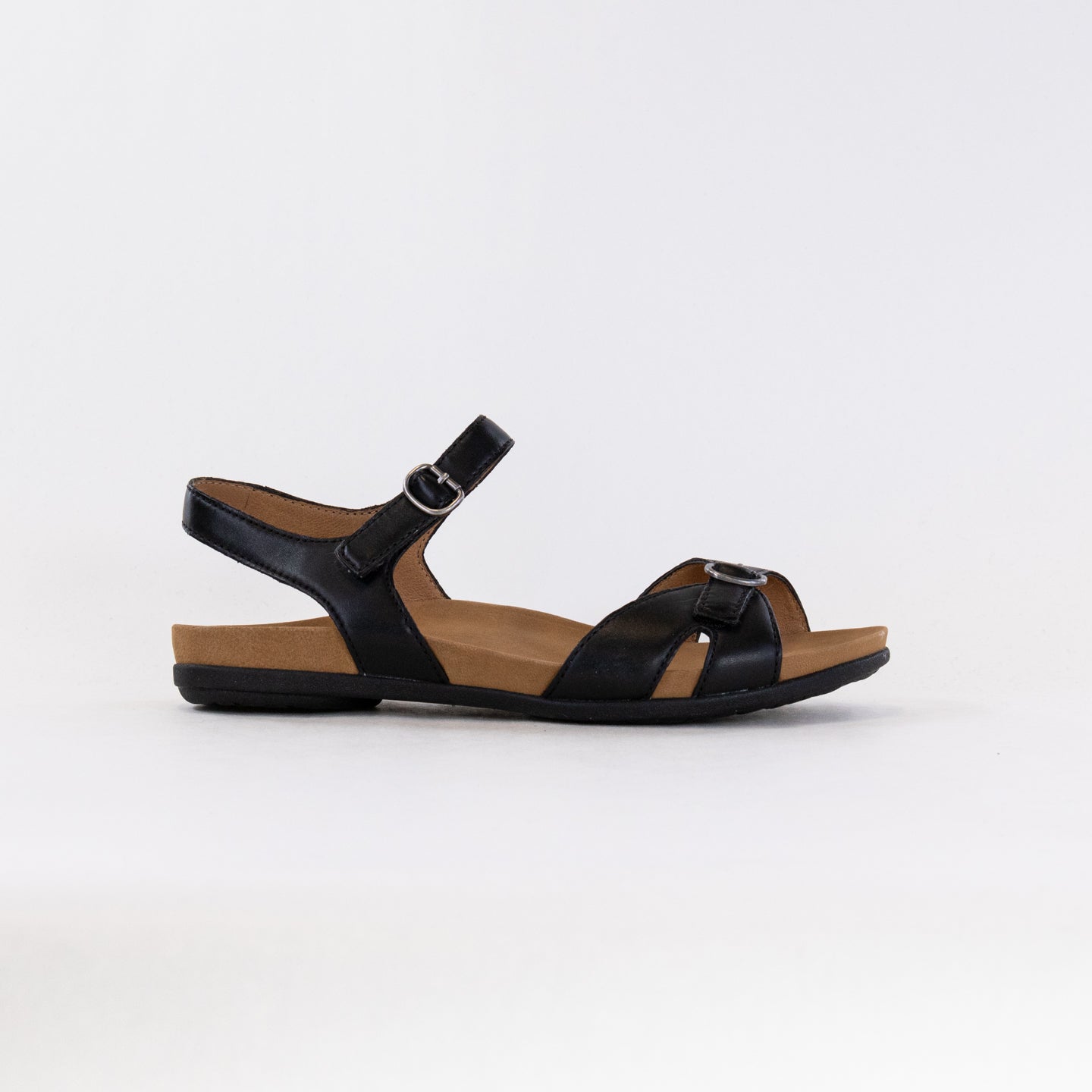 Dansko Women's Judith Sandals in Black Calf Leather - Comfortable and Versatile