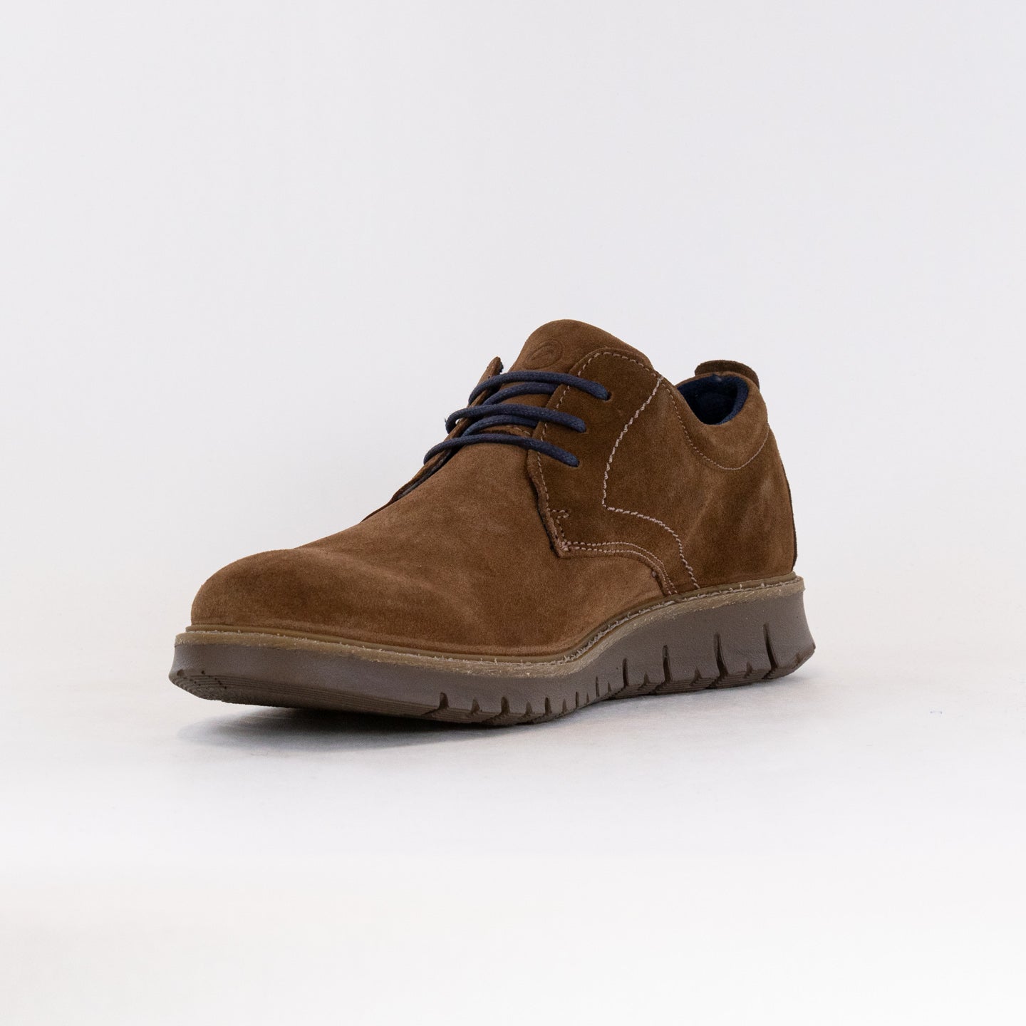 Men's Ara Leandro Suede Cognac Oxford Shoes with Gore-Tex Technology