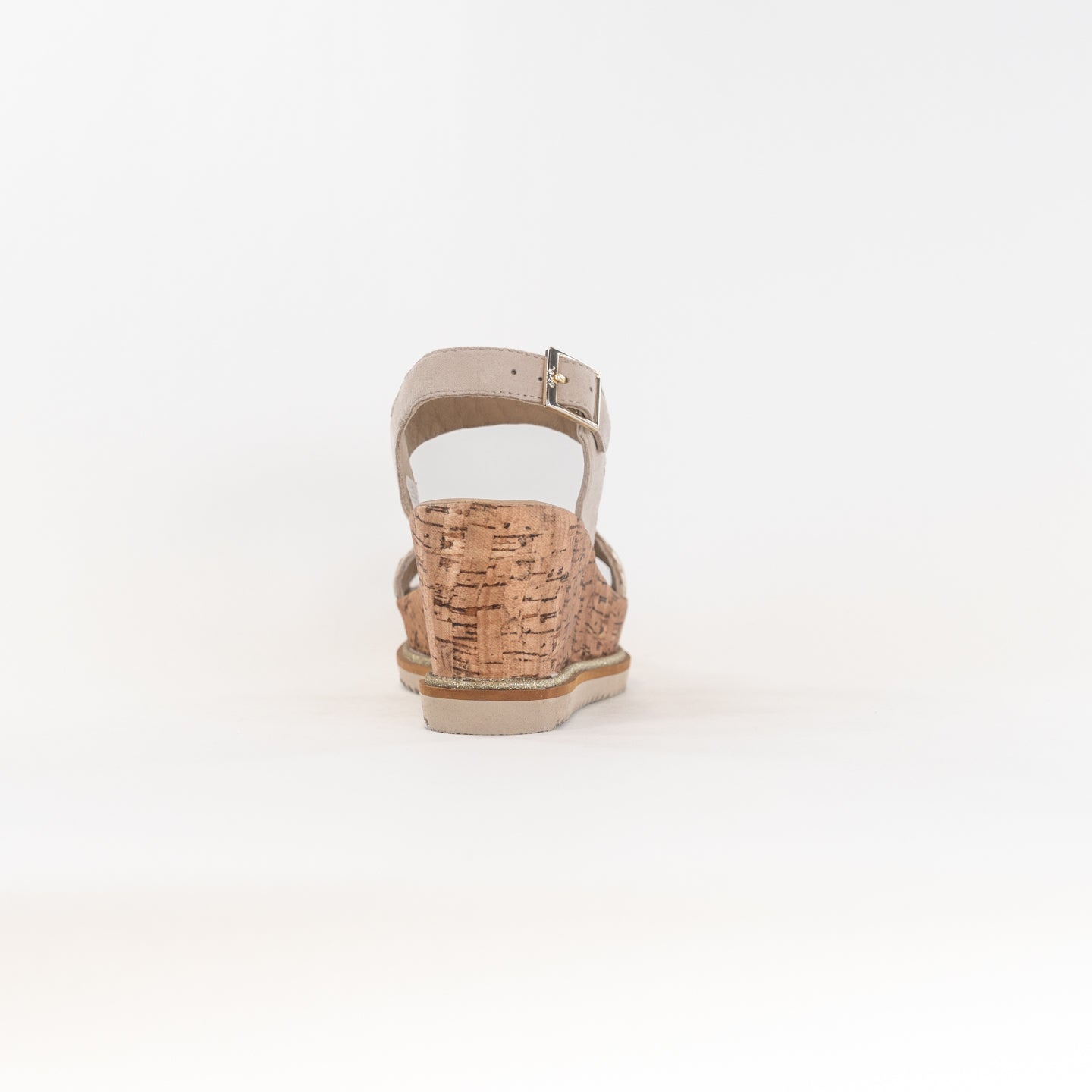 Women's Ara Parma Wedge Sandals in Sand and Platinum Multi Colors