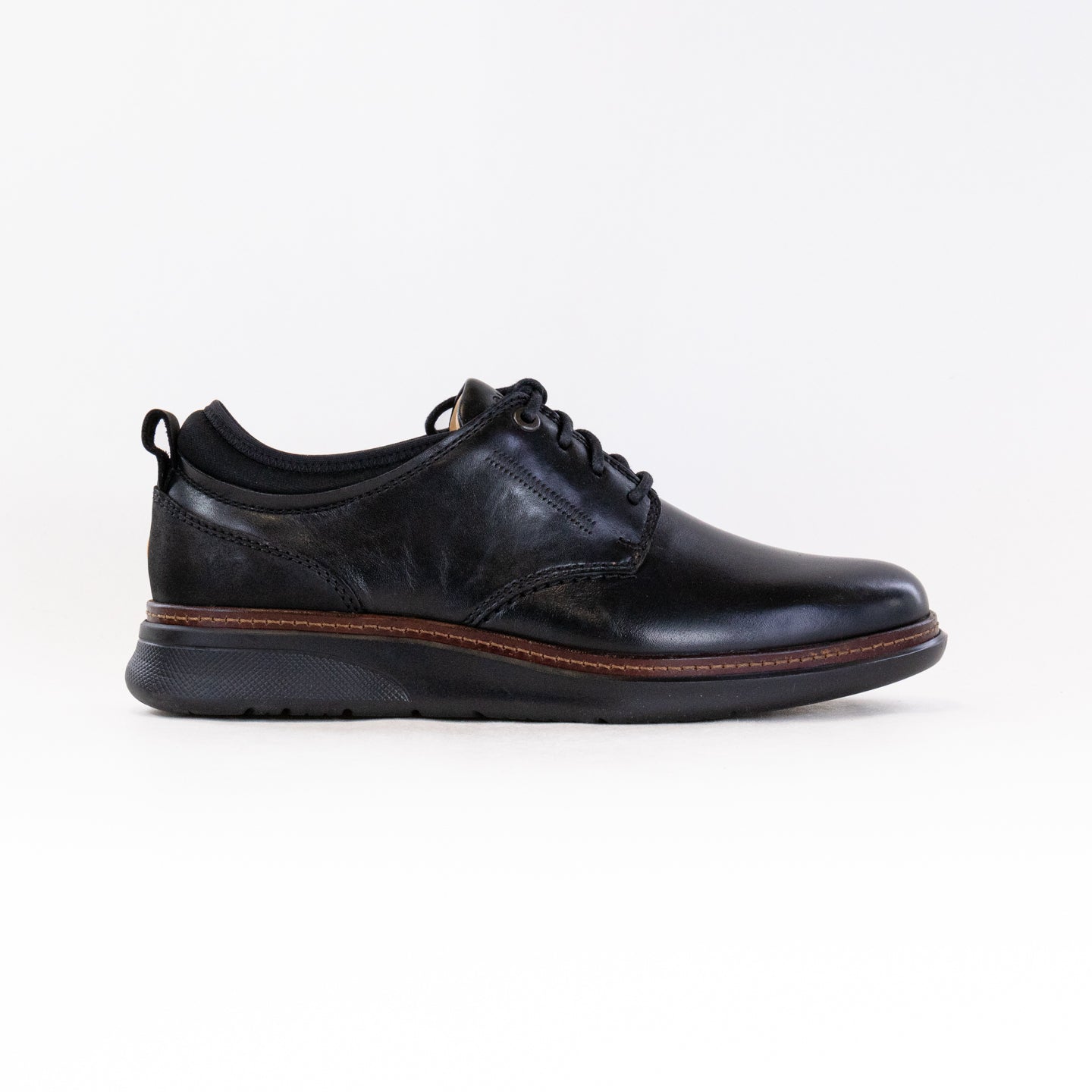 Samuel Hubbard Men's Rafael Hybrid Black Leather Lace - Up Oxfords