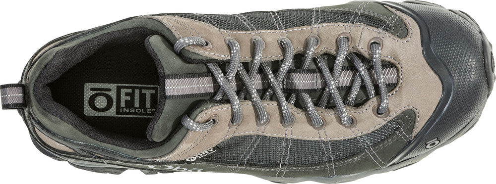 Men's Gray Oboz Firebrand II Low Waterproof Boots - Versatile & Protective