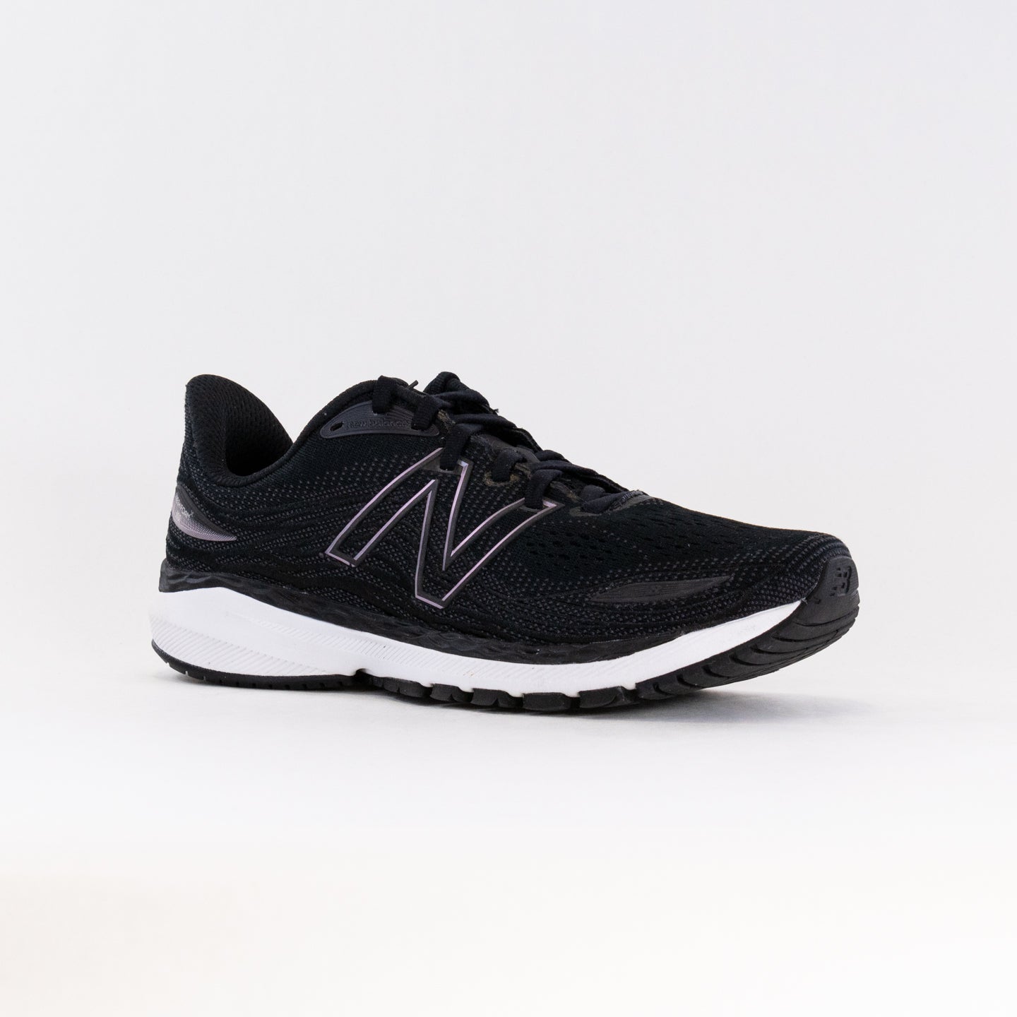 Men's New Balance 860V12 Running Shoes - Classic Black/White
