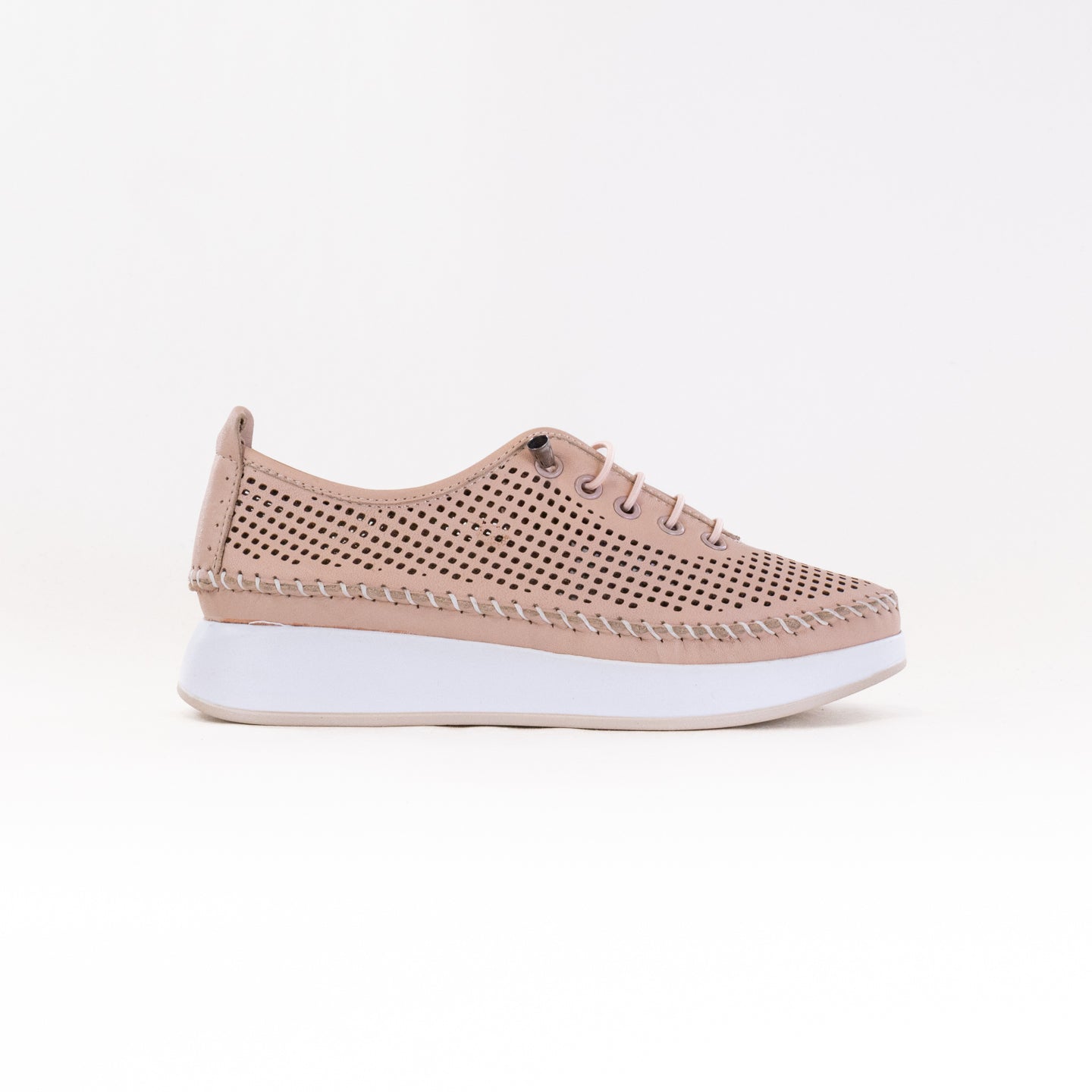 Spring Step Women's Eastwood Breathable Lace - Up Blush - Colored Casual Shoes