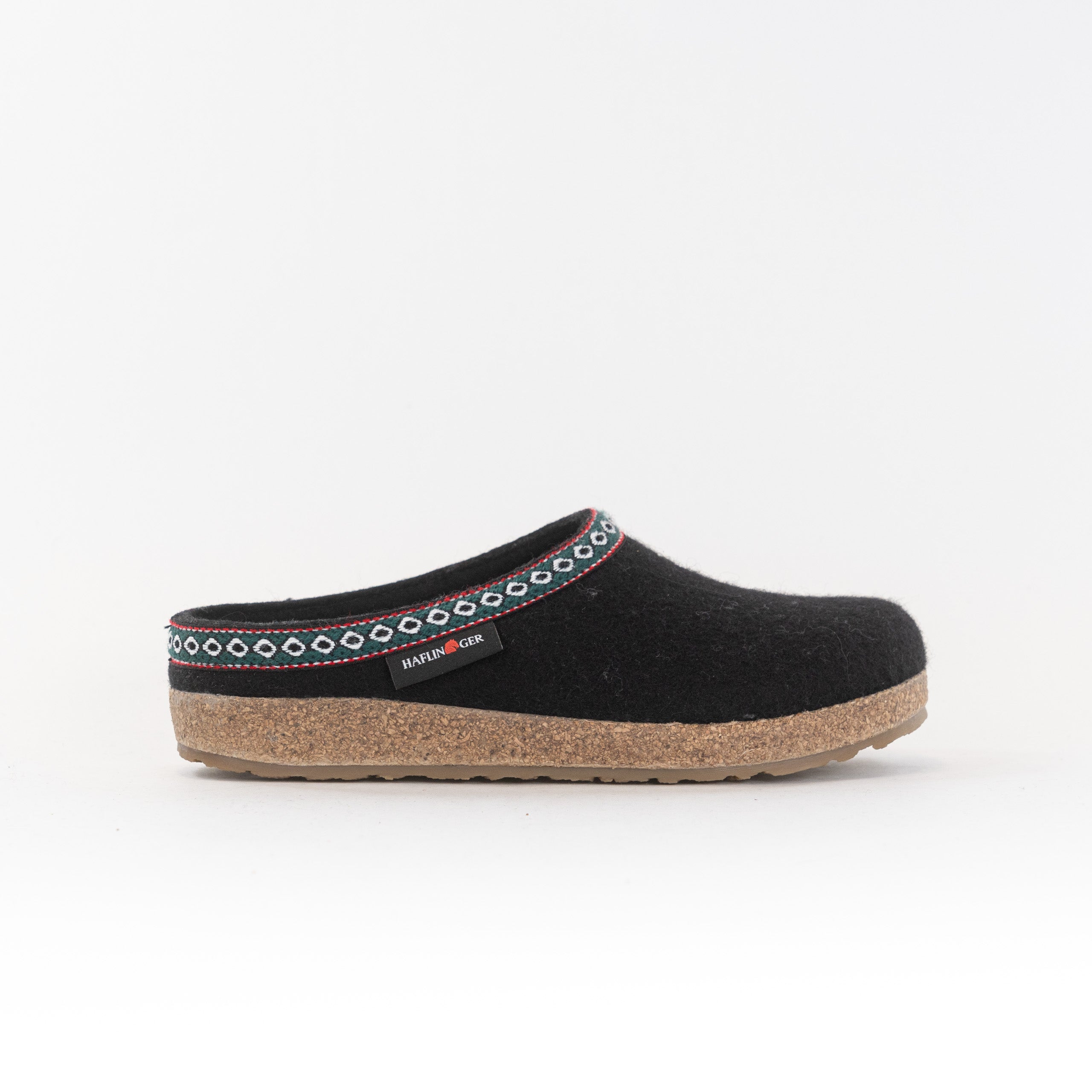 Unisex Haflinger GZ Clogs in Classic Black Color