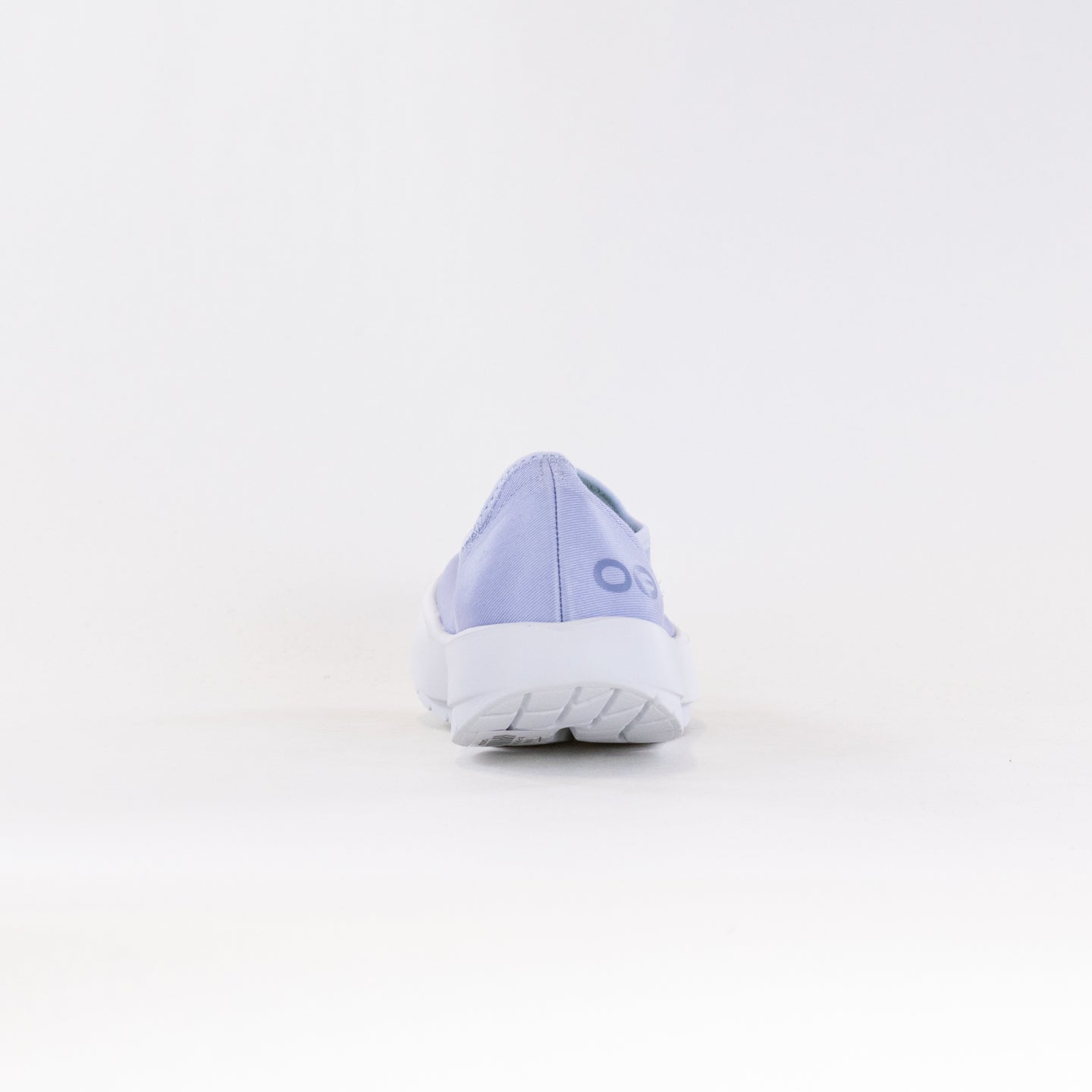 Women's OOFOS OOmg Eezee Low Stretch Woven Canvas-Like Purple Jade Casual Shoes