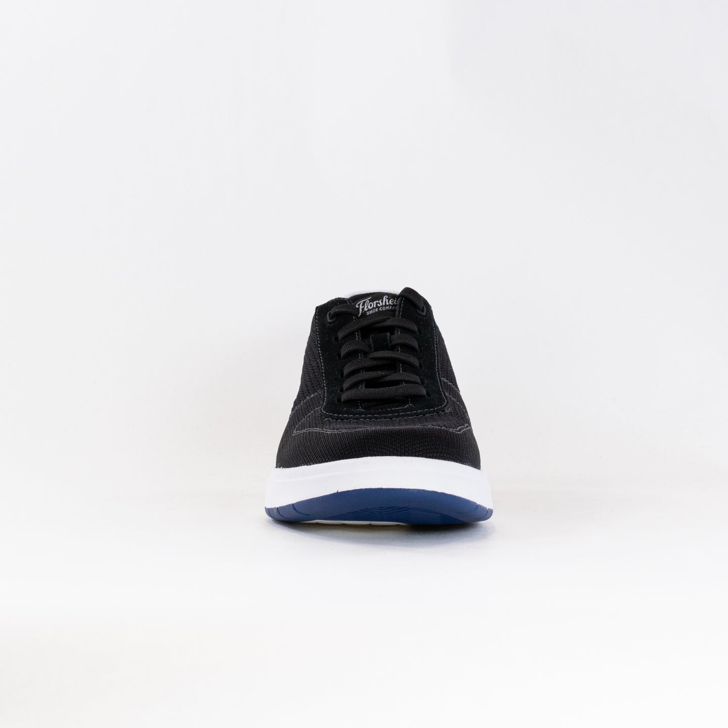Florsheim Men's Heist Black/White Knit & Suede Sneakers