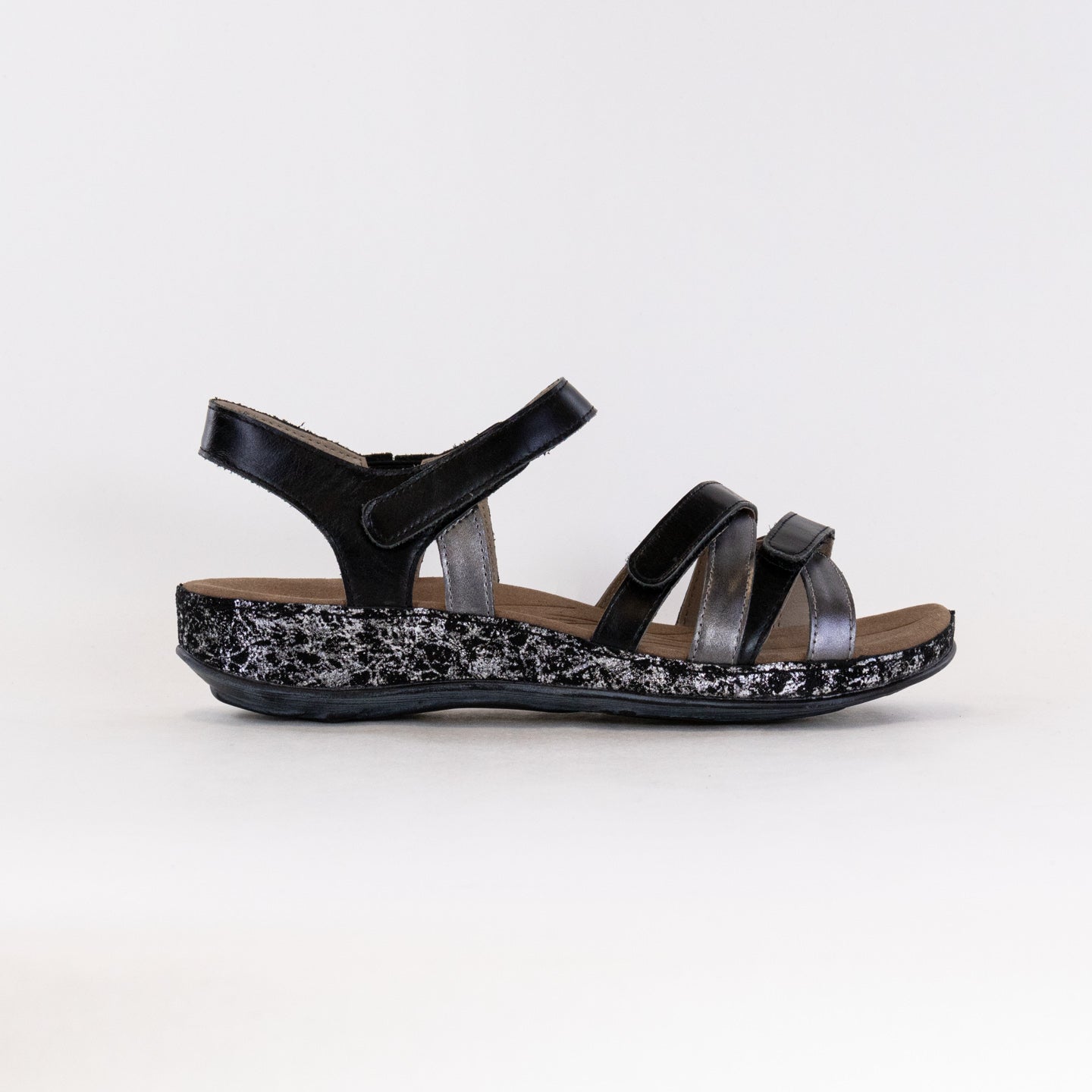 Women's Romika Fidschi 74 Sandals - Stylish Anthrazit Combination