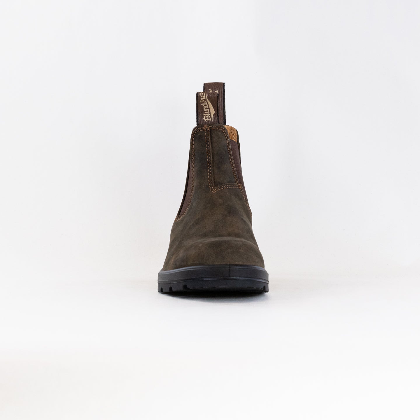 Blundstone Unisex Chelsea Boots 585 in Rustic Brown Color
