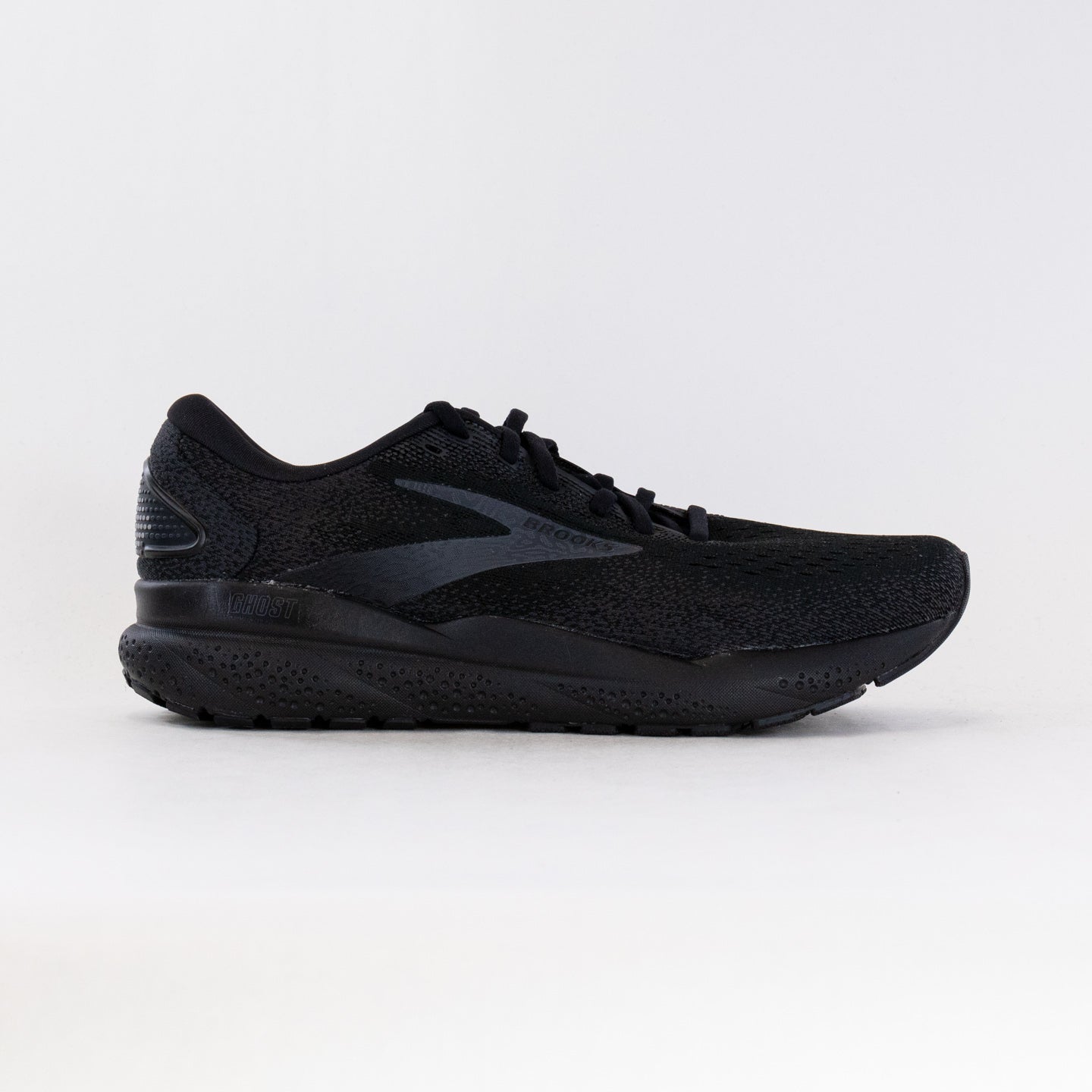 Men's Brooks Ghost 16 - Sleek Black Running Shoes