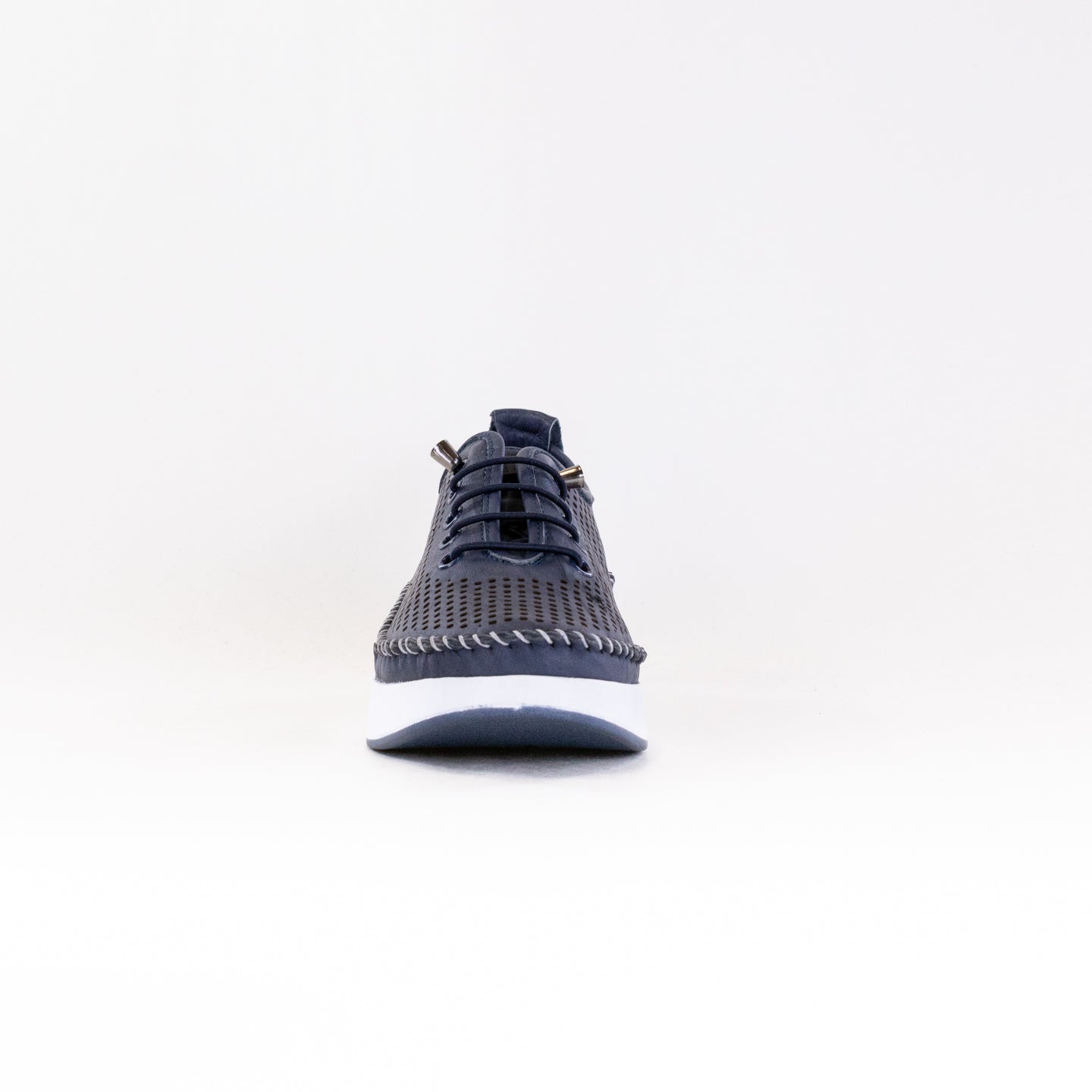 Spring Step Women's Eastwood Breathable Lace - up Casual Navy Shoes