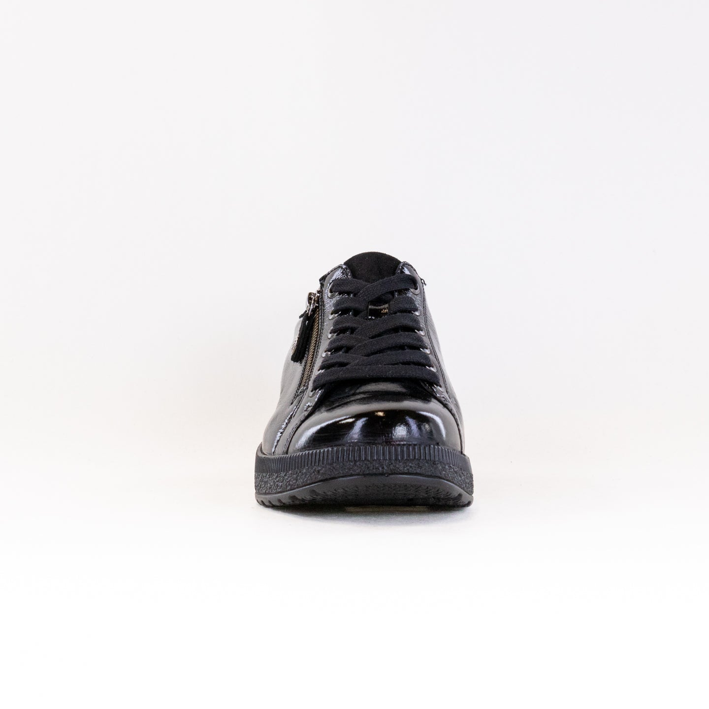 Fidelio Multistretch Holy Women's Black Comfortable Stretchable Leather Shoes