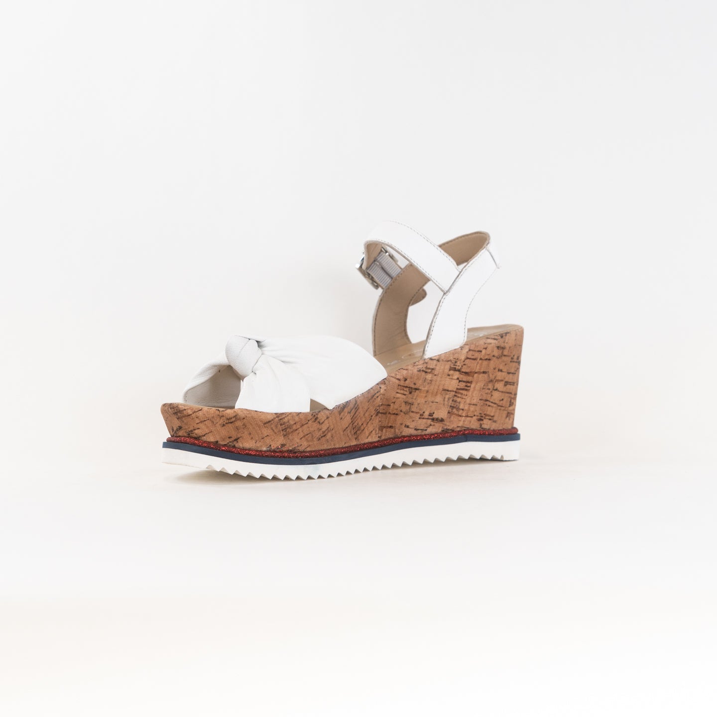 Stylish White Women's Ara Parma Wedge Sandals