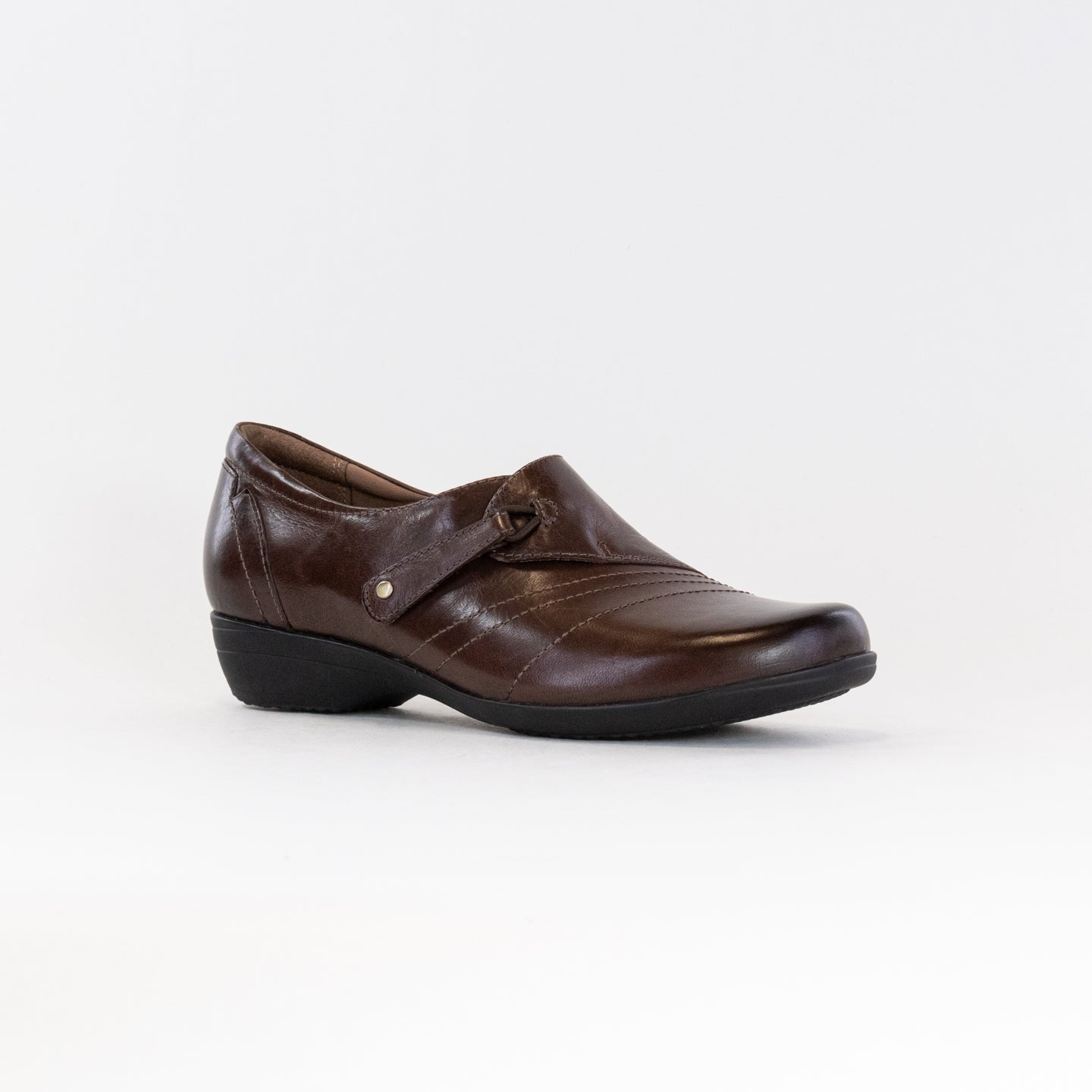 Dansko Women's Franny Professional Work Shoes - Chocolate Burnished Calf Leather