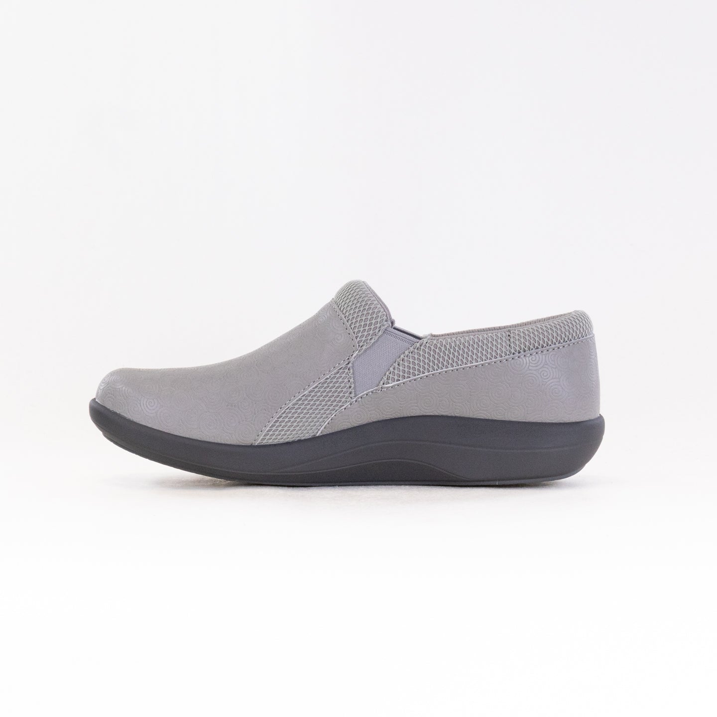 Women's Alegria Duette Slip-on Shoes in Swirl Wind Smoke Style