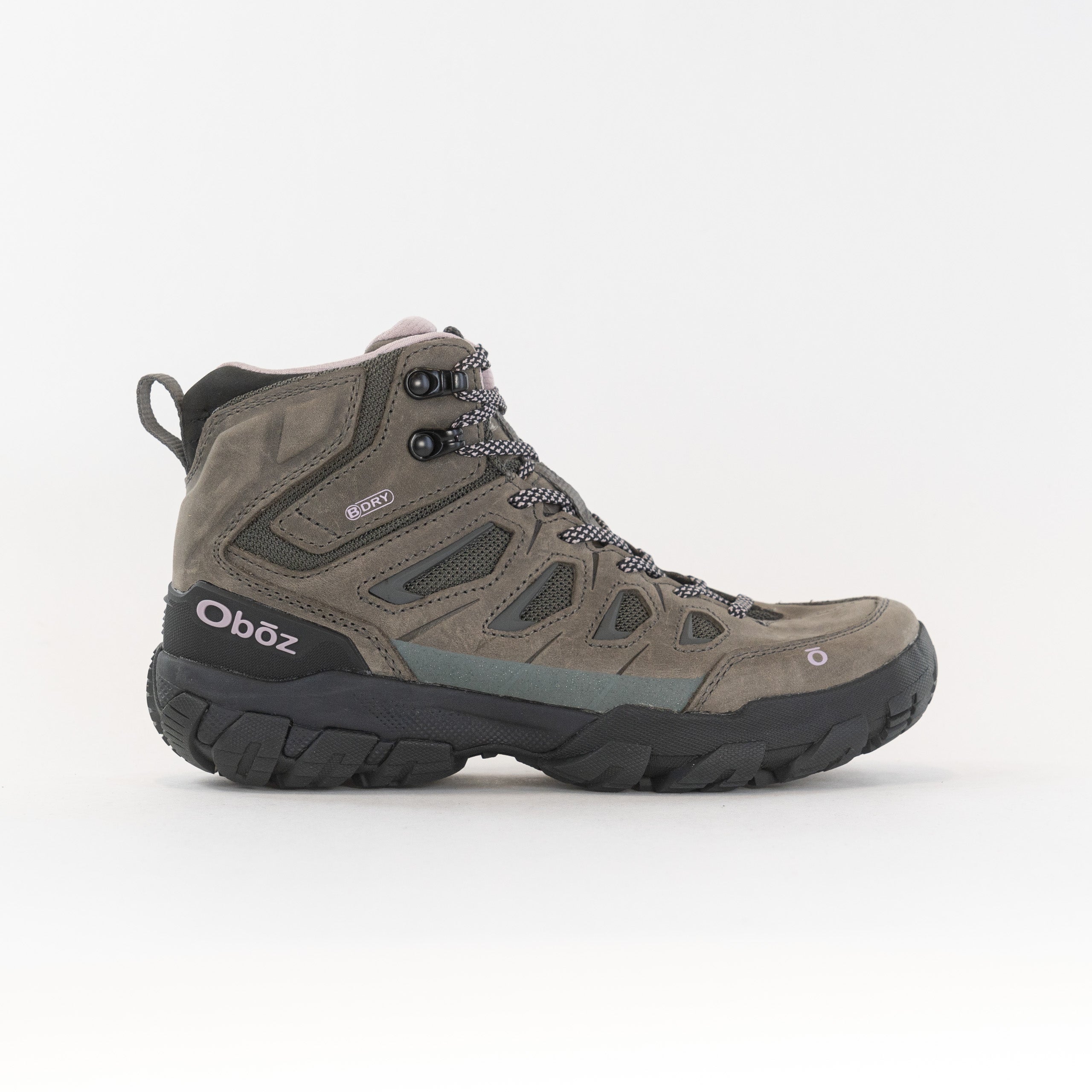 Women's Oboz Sawtooth X Mid Waterproof Boots in Charcoal