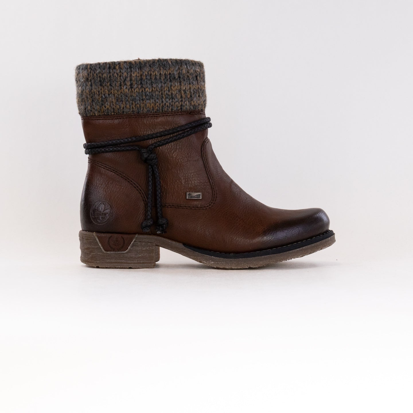 Rieker Women's Dark Brown Fee 88 79688 Water-Resistant Winter Boots