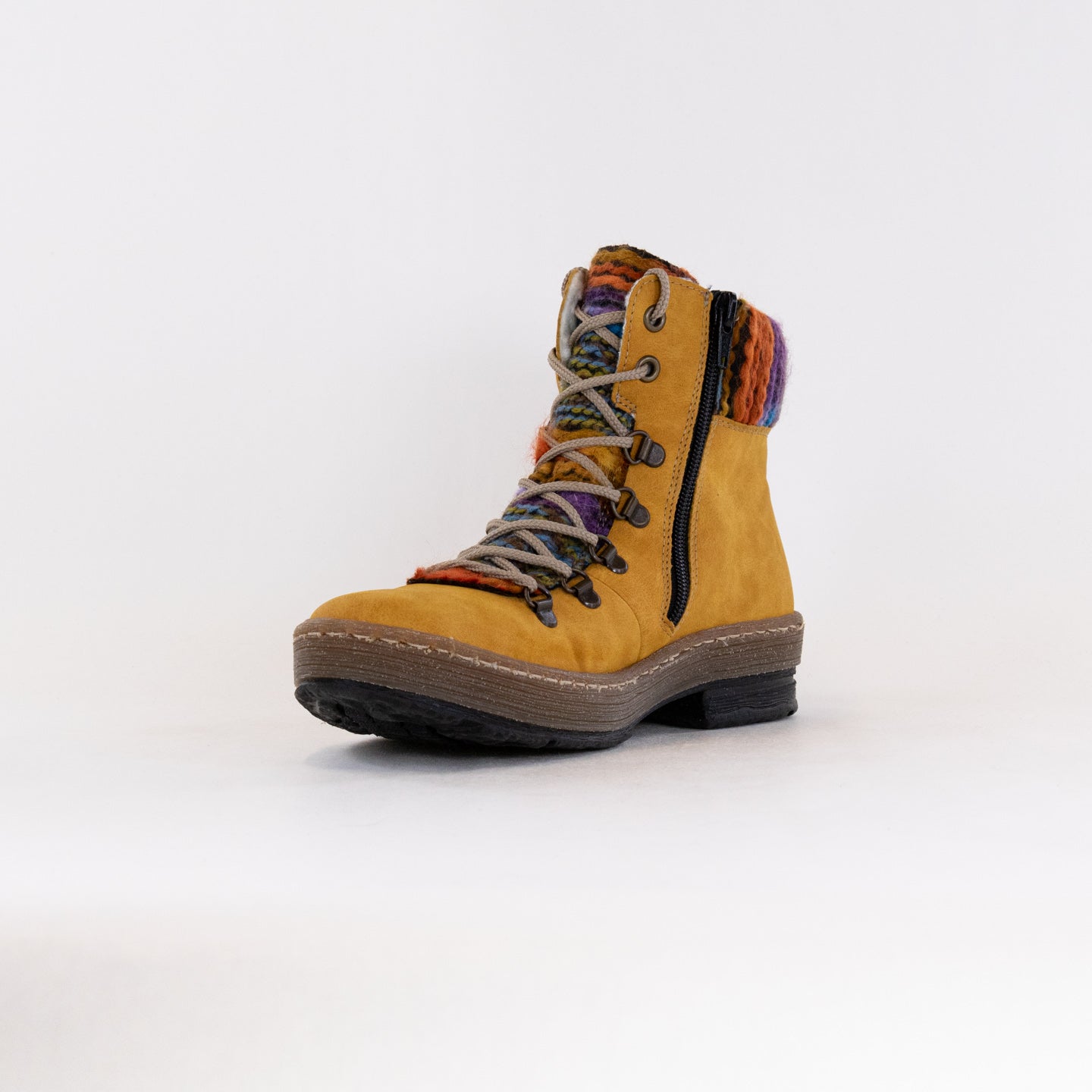 Stylish Yellow Women's Rieker Z6743 Felicitas Boots