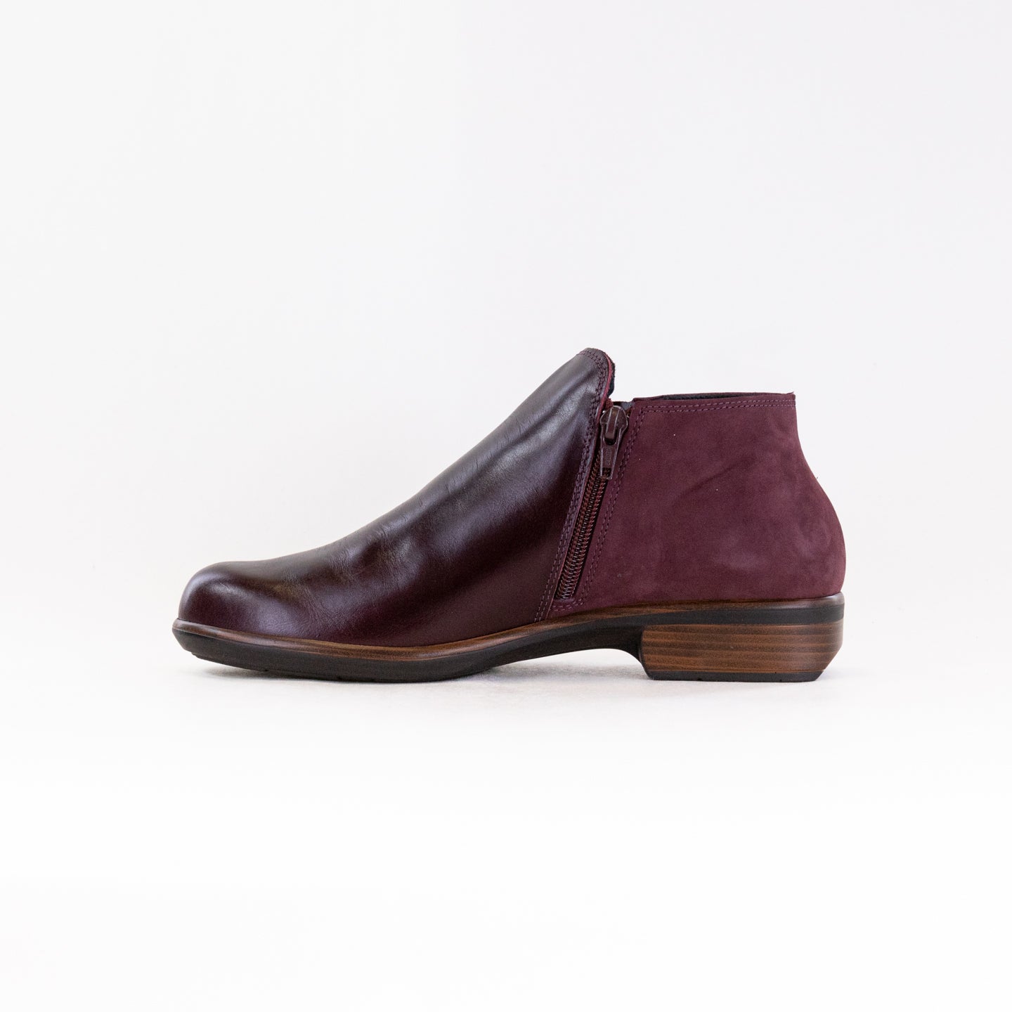 Naot Women's Bordeaux/Violet Helm Booties - Comfortable and Stylish