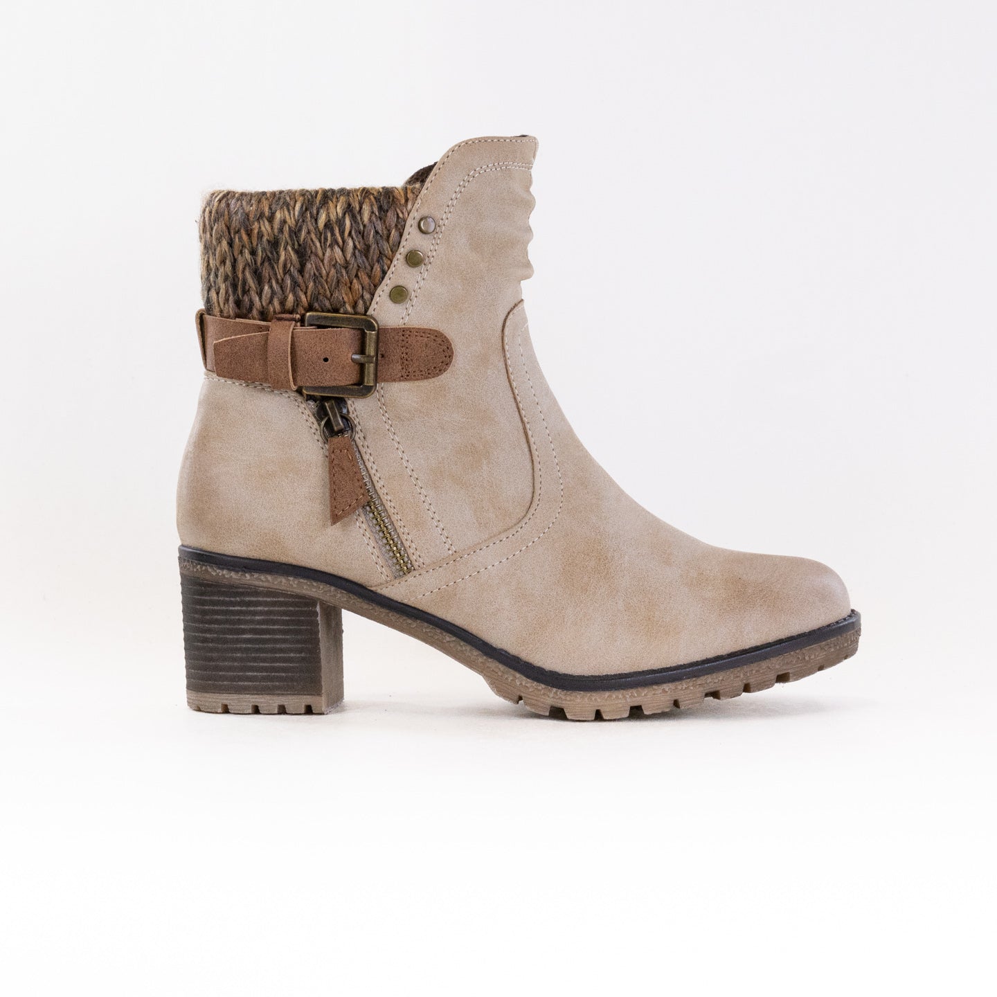 Spring Step Women's Rene Boots in Light Beige - Comfy and Fashionable