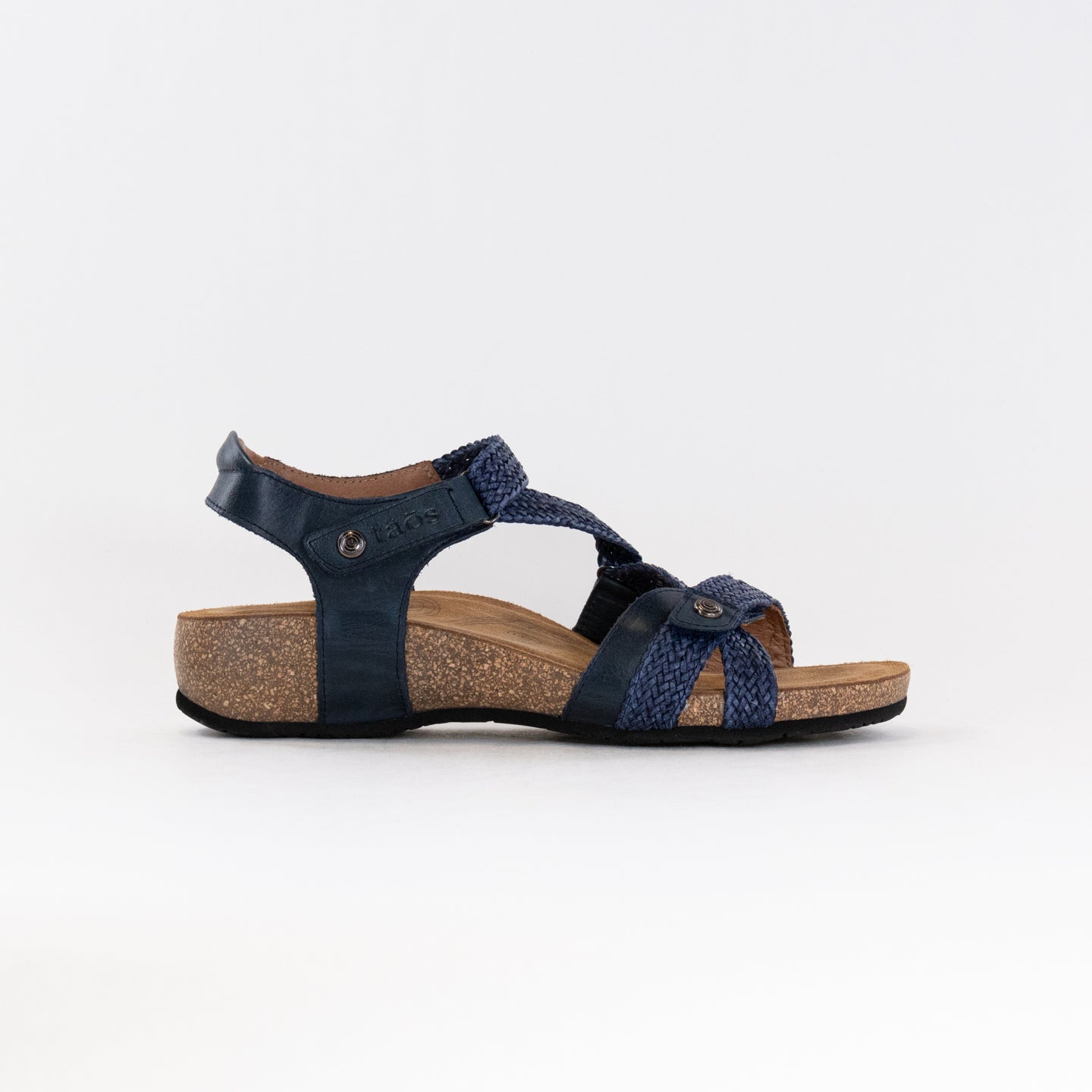 Navy Women's Taos Trulie Leather Sandals