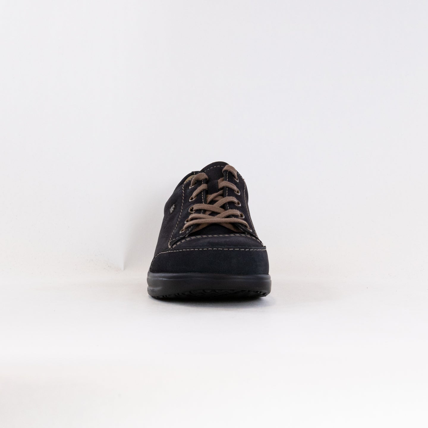 Finn Comfort Women's Ikebukuro Black Leather Lace - Up Comfortable Walking Shoes