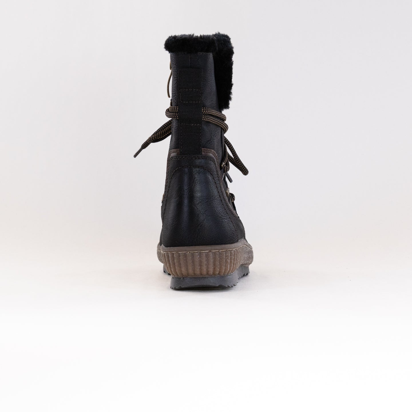 Women's Spring Step Black Romera Waterproof Comfort Boot