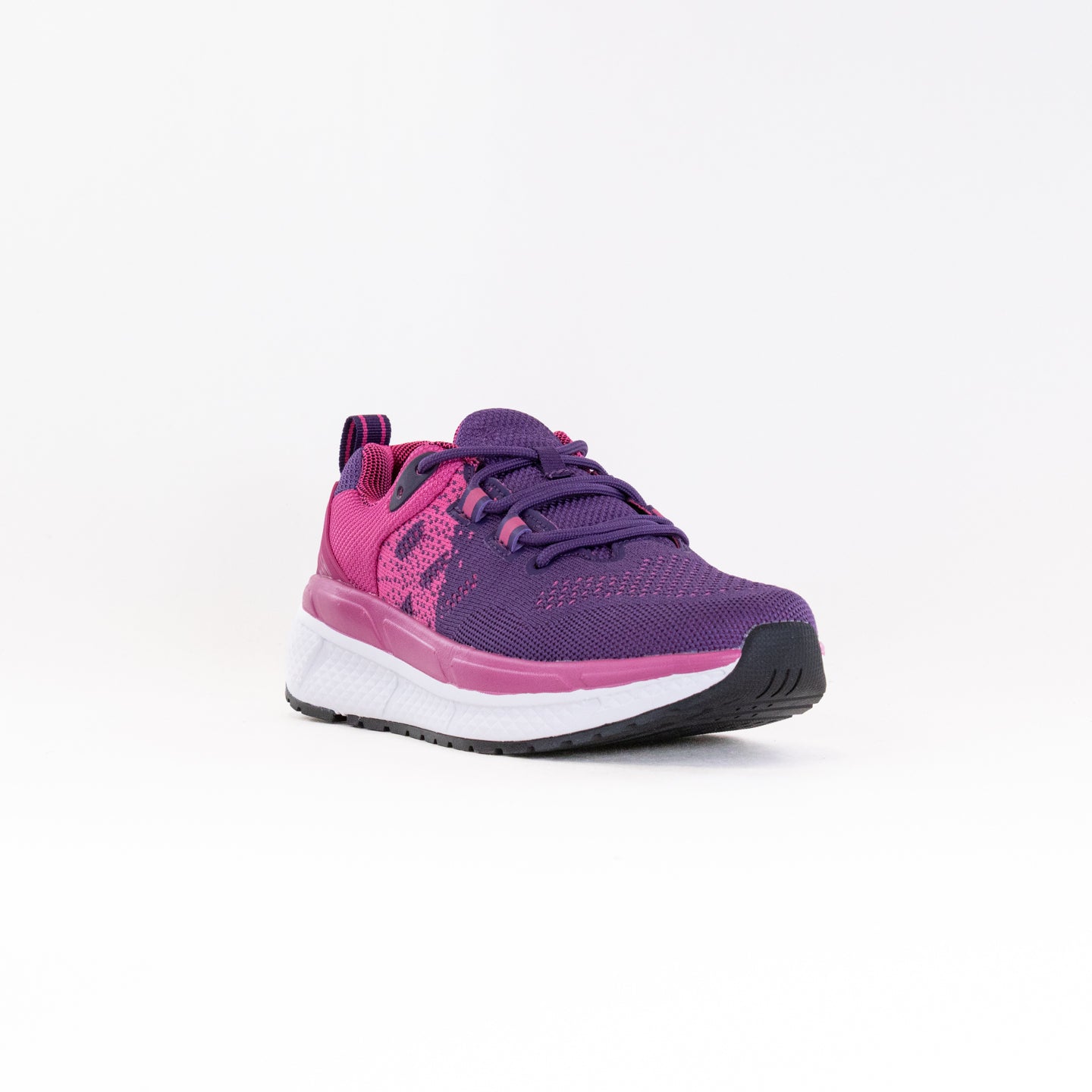 Propet Ultra Women's Athletic Shoes in Dark Pink and Purple Color Combination