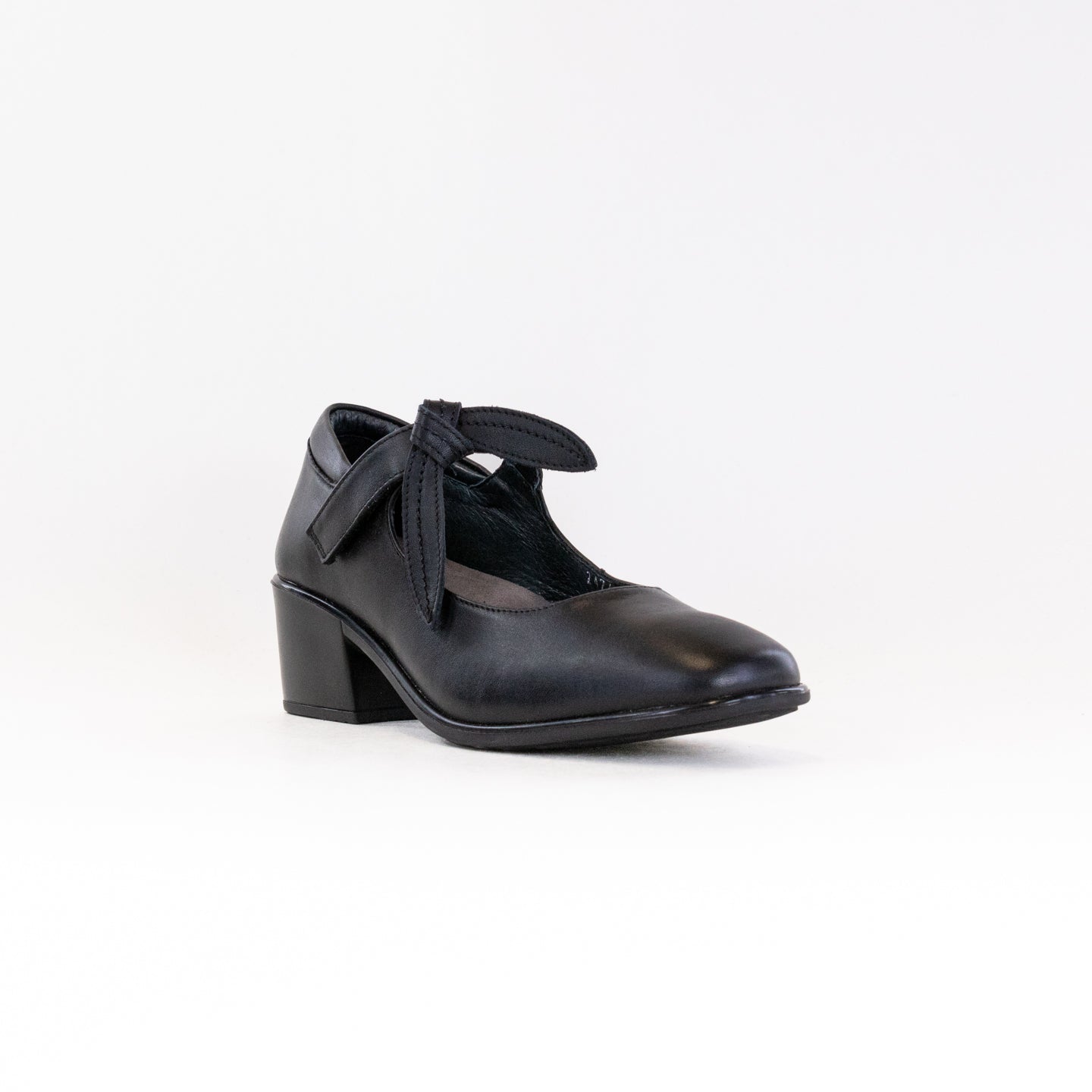 Naot Women's Nobility Black Jet Leather Mary Jane Shoes