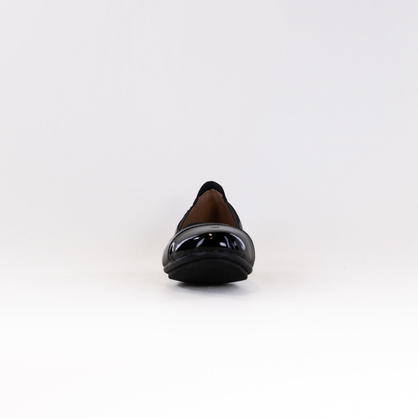 Josef Seibel Women's Pippa 07 Flat Shoes in Black Calf Leather