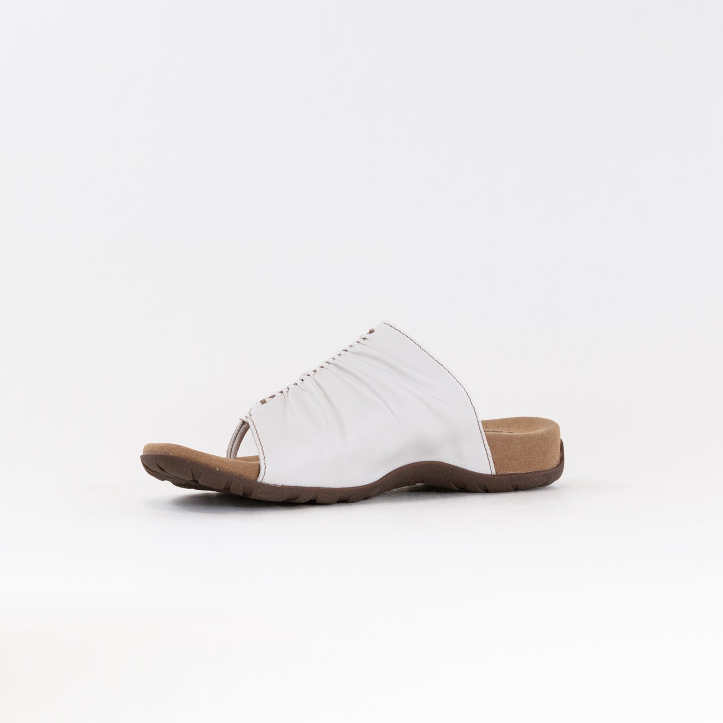Taos Women's White Luxury Leather Gift 2 Sandals