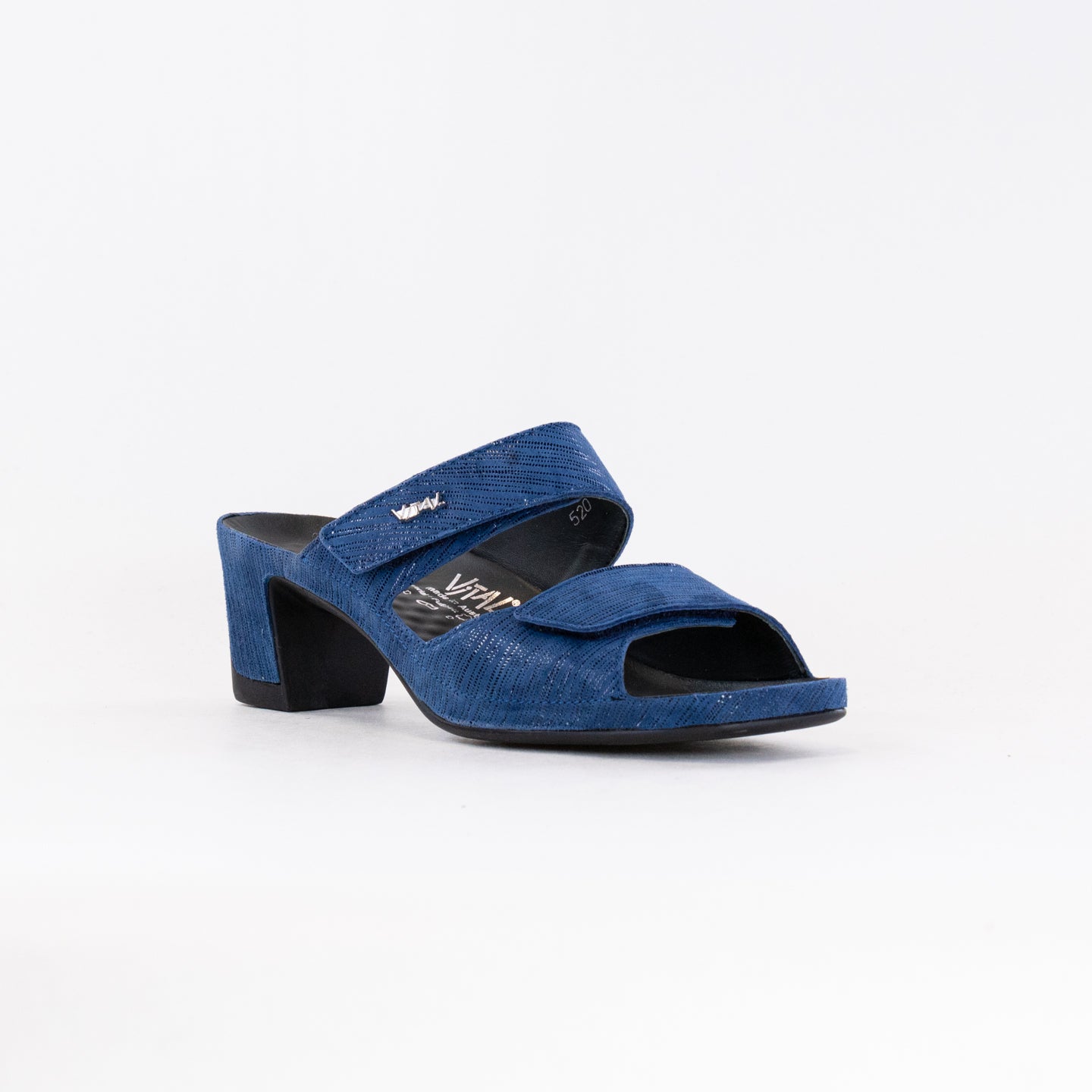 Women's Vital Joy Mule Sandal - Premium Wind Ocean Leather