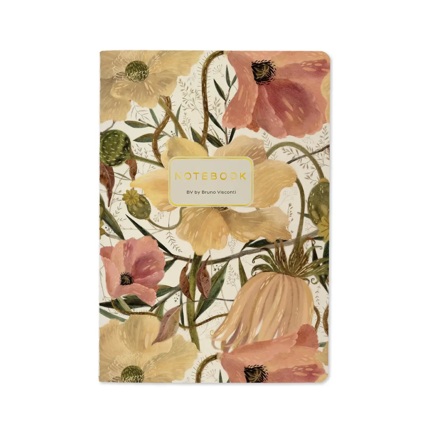Bruno Visconti's BV Soft Petals Writing Notebook for Creative Minds
