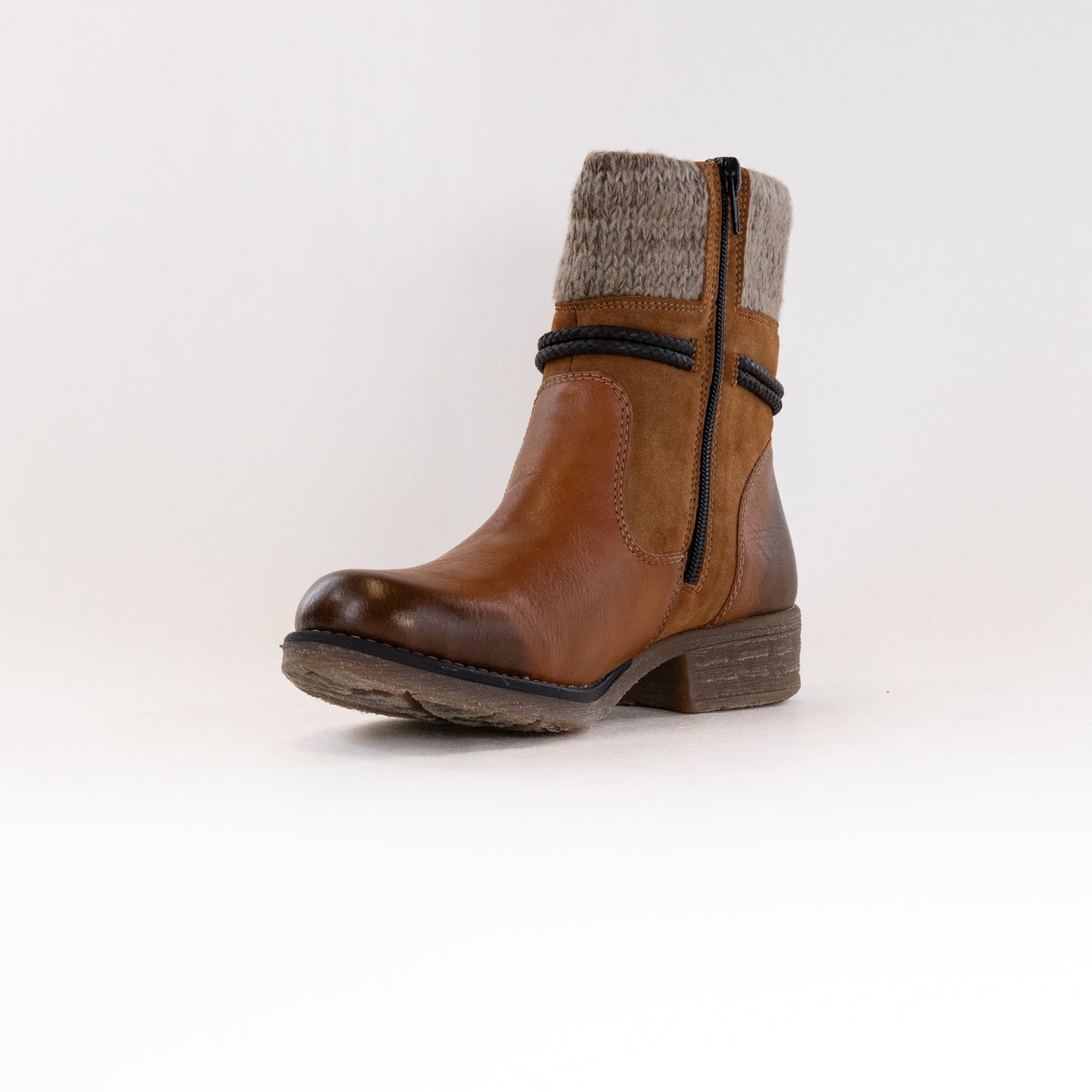 Women's Brown Water-Resistant Rieker Fee 88 79688 Clog Boots