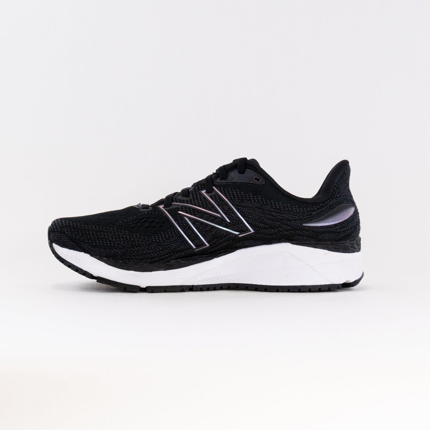 Men's New Balance 860V12 Running Shoes - Classic Black/White