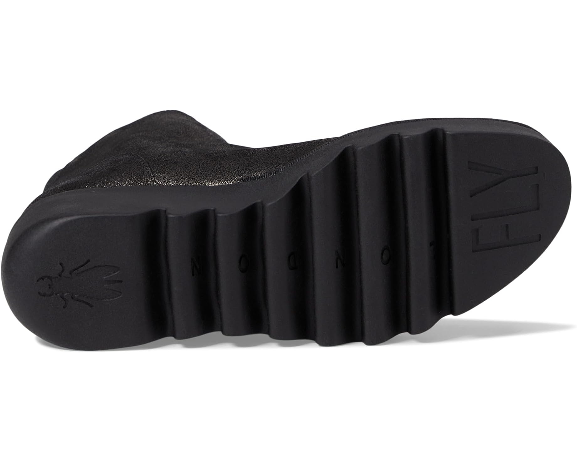 Stylish Women's Black FLY LONDON BOCE457FLY Moto-Inspired Boots