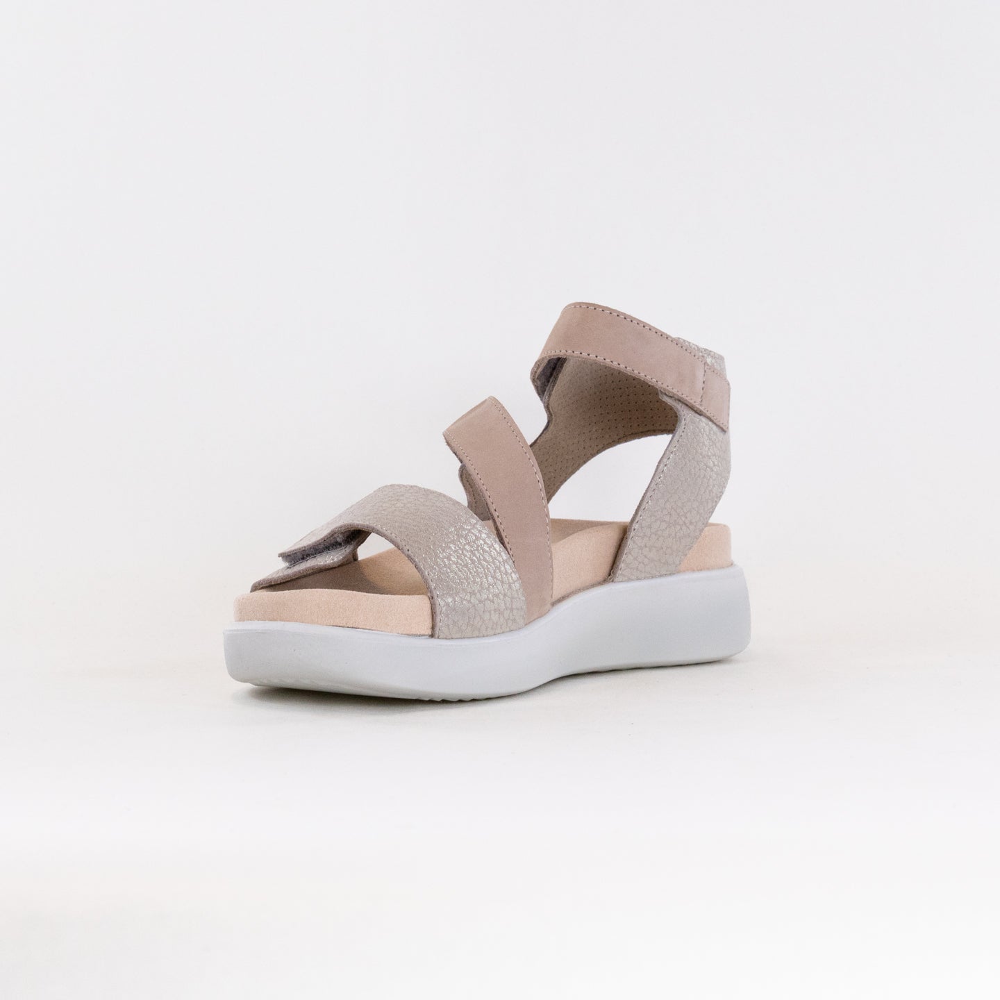 Women's Gold Romika Borneo 07 Asymmetric Strap Sandals