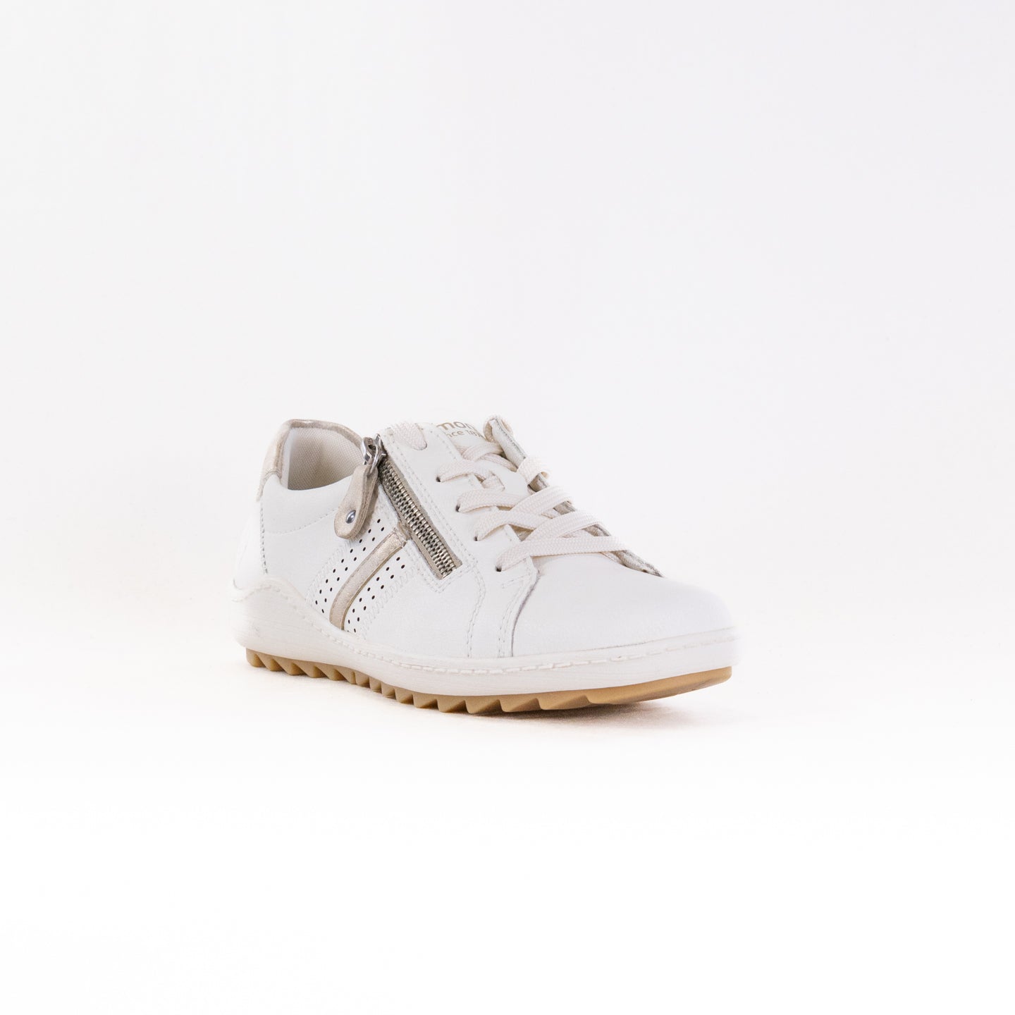 Remonte Liv 32 Women's Off-White Lace-Up Leather Shoes