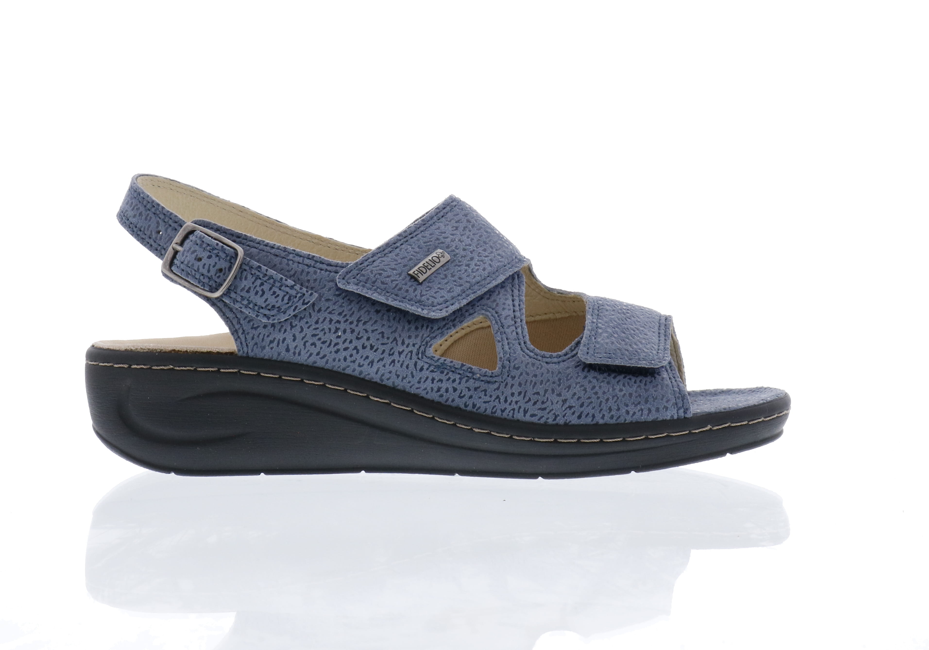 Stylish Fidelio Fabia Women's Shoes in Blue Haze Shade