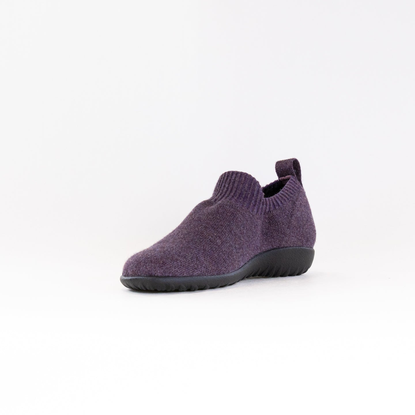 Women's Naot Nuku Slip-On Shoes in Peacock/Purple Knit