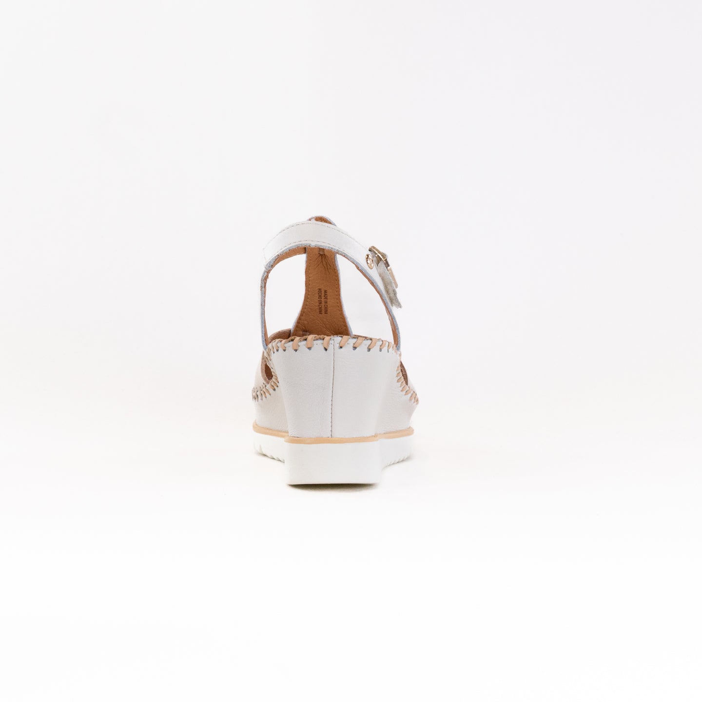 Pikolinos Women's Fashionable Aquadulce Wedge Sandals in Cream Color - W3Z - 1836C1