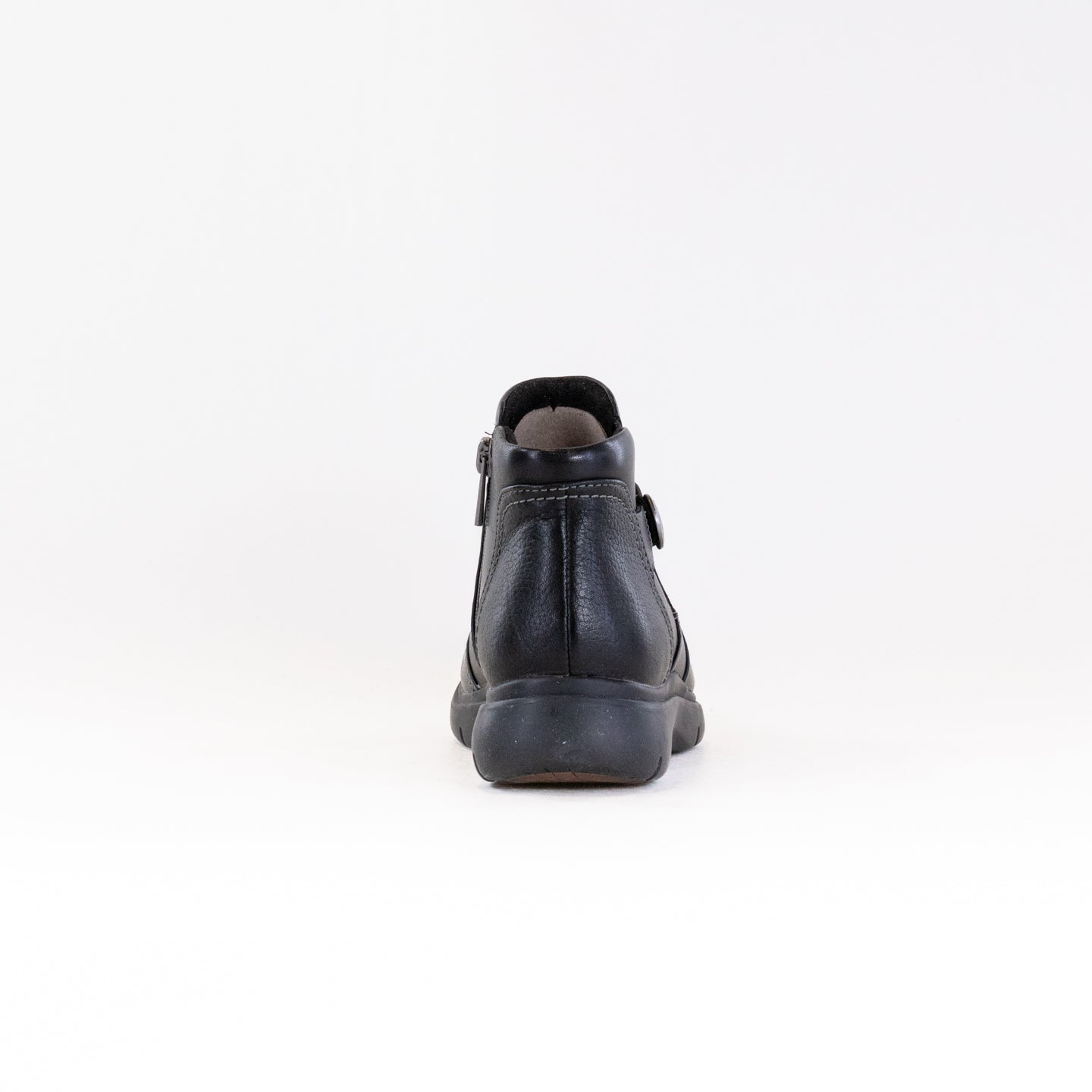 Women's Clarks Certina Joy Classic Black Leather Boots